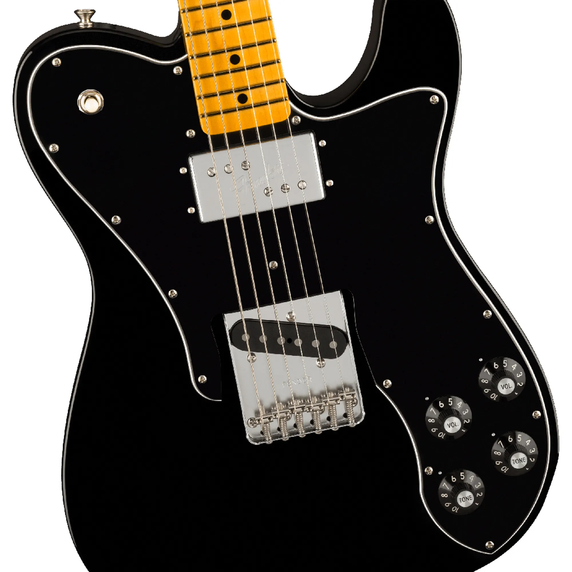 Fender AVII 77 Tele Custom MN - BLK