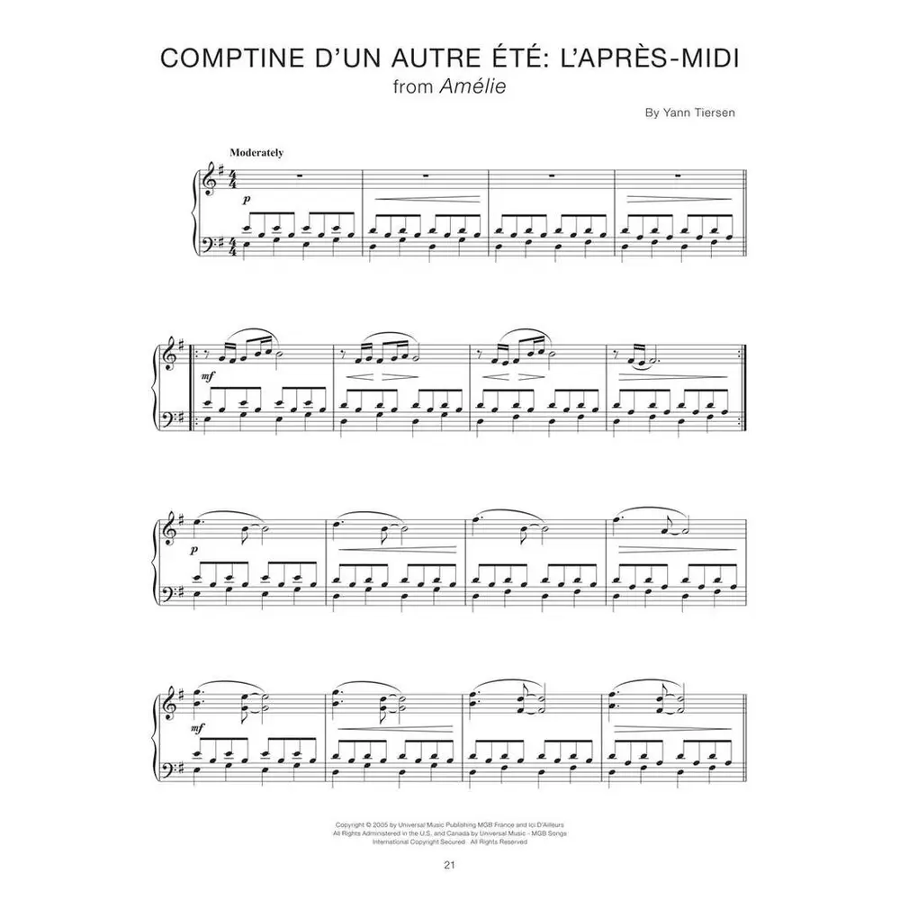 Contemporary Piano Masters