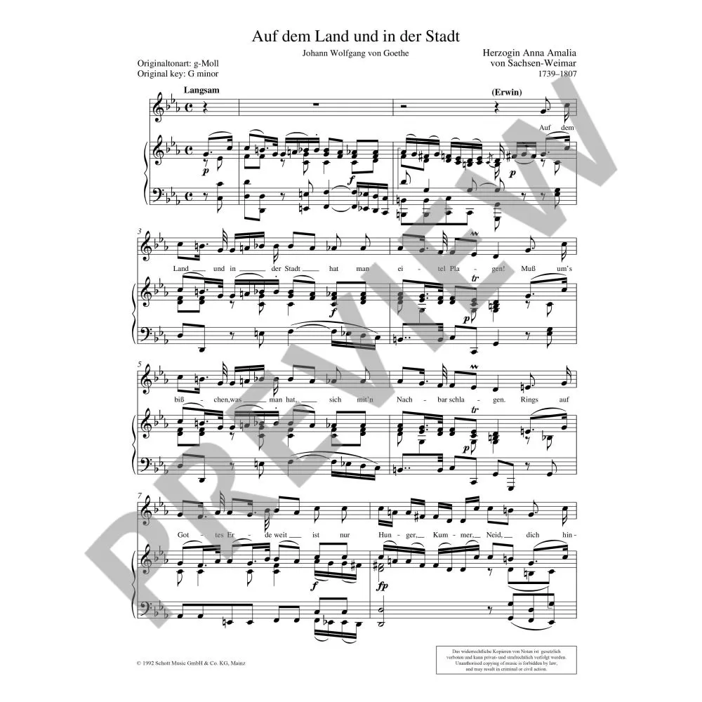 Lieder von Komponistinnen