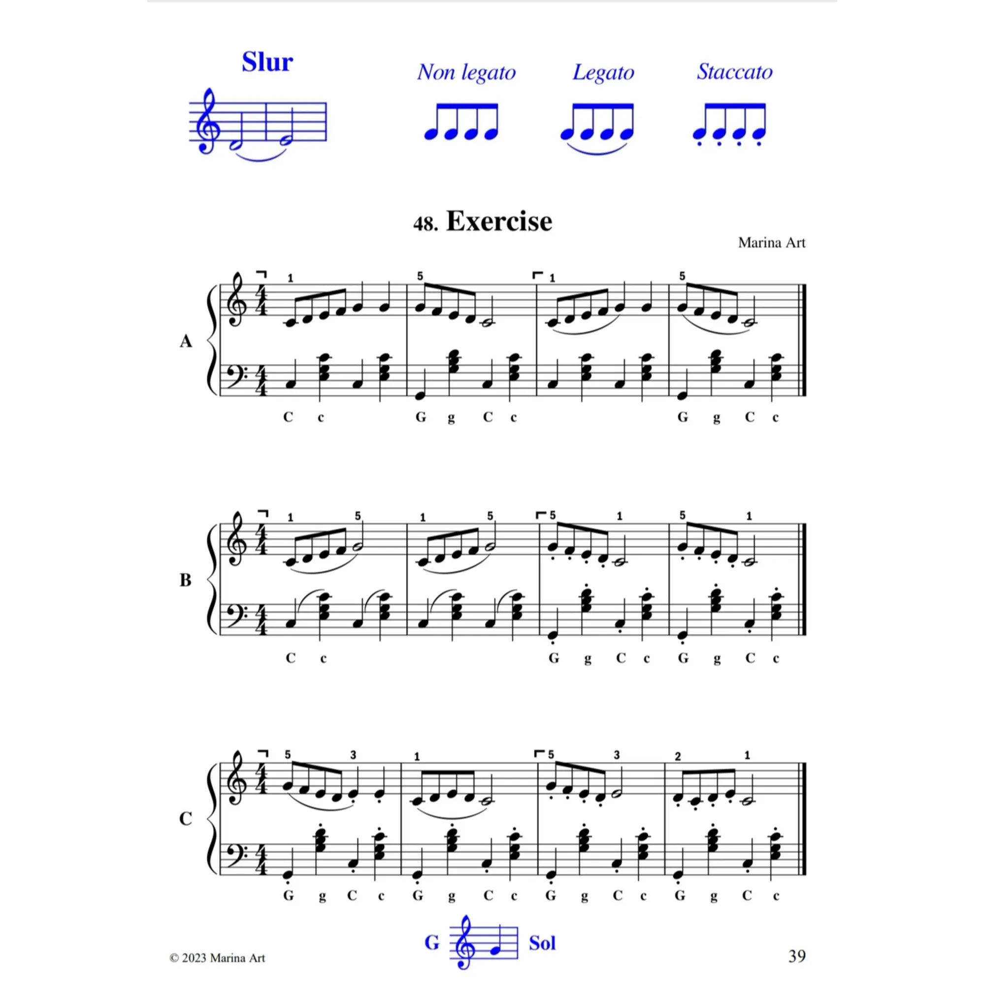 Piano Accordion Book Vol.1: Musical Pieces and Exercices