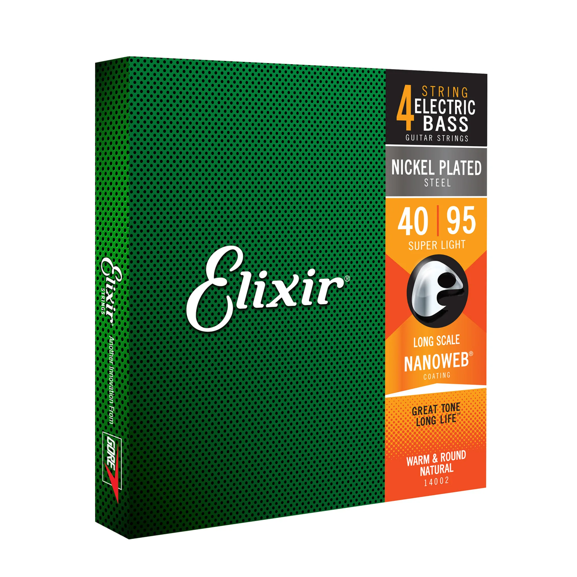 Elixir 14002 Nanoweb Super Light Long Scale
