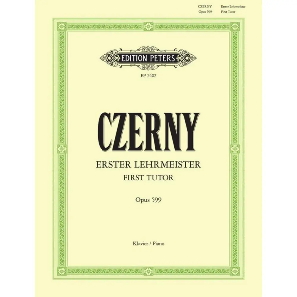 Czerny Erster Lehrmeister op. 599