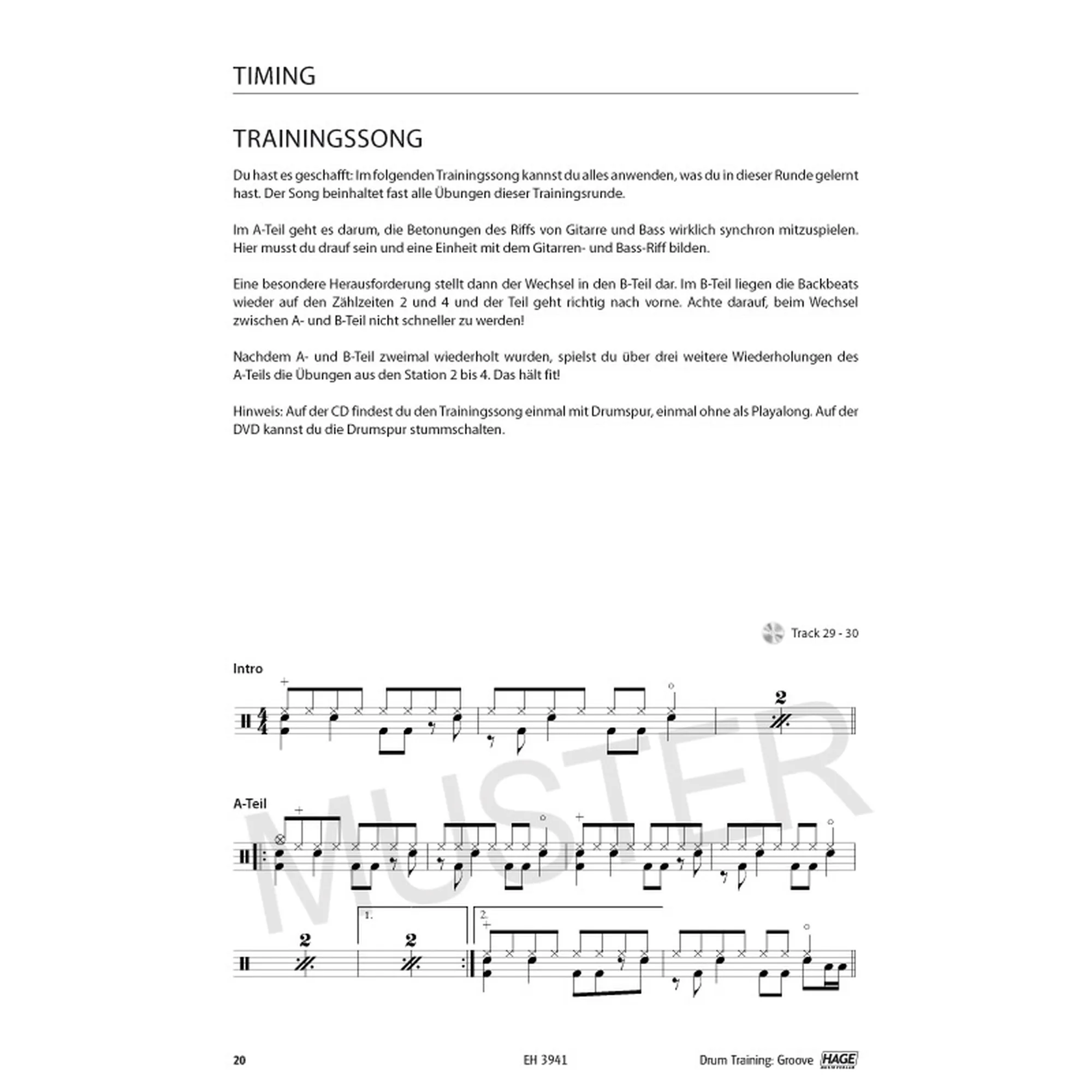 DRUM TRAINING GROOVE