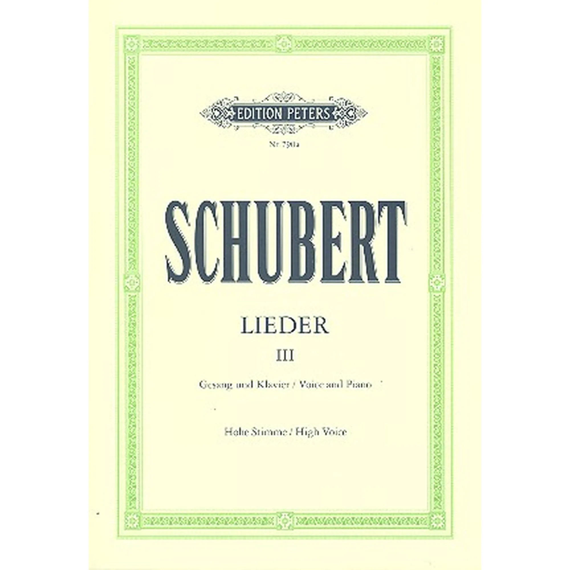 Lieder Band 3