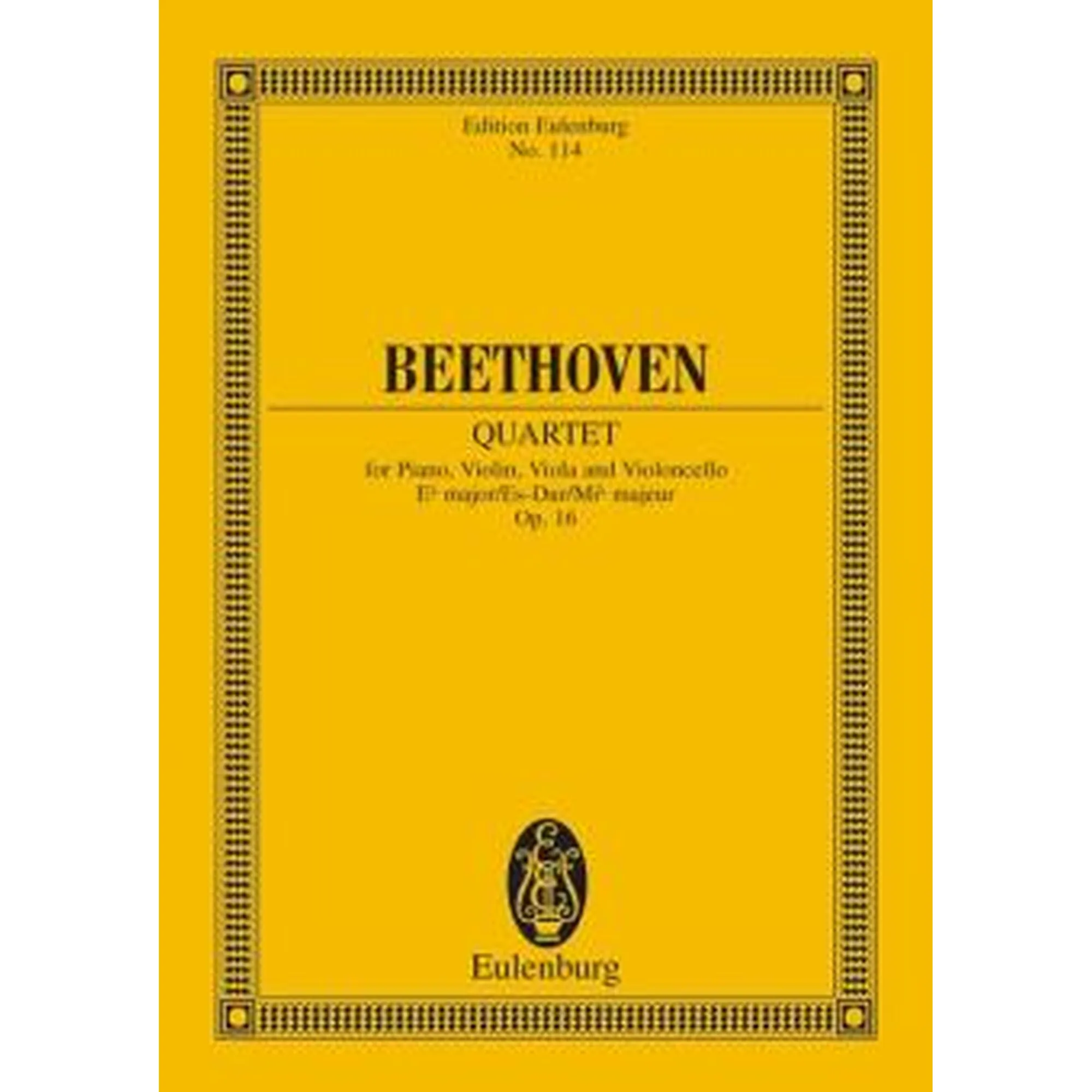 Klavierquartett Es-Dur - Antiquariat
