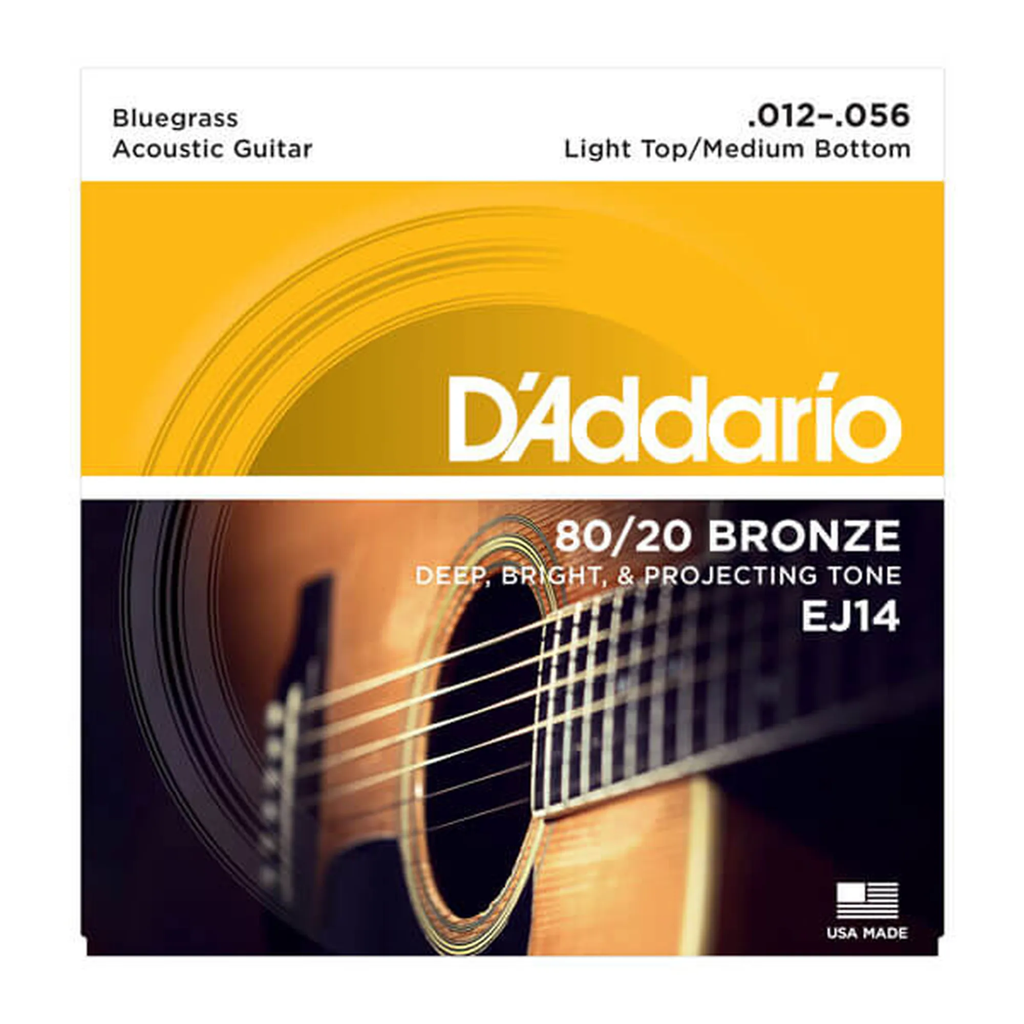 D´Addario EJ14 80/20 Bronze Bluegrass