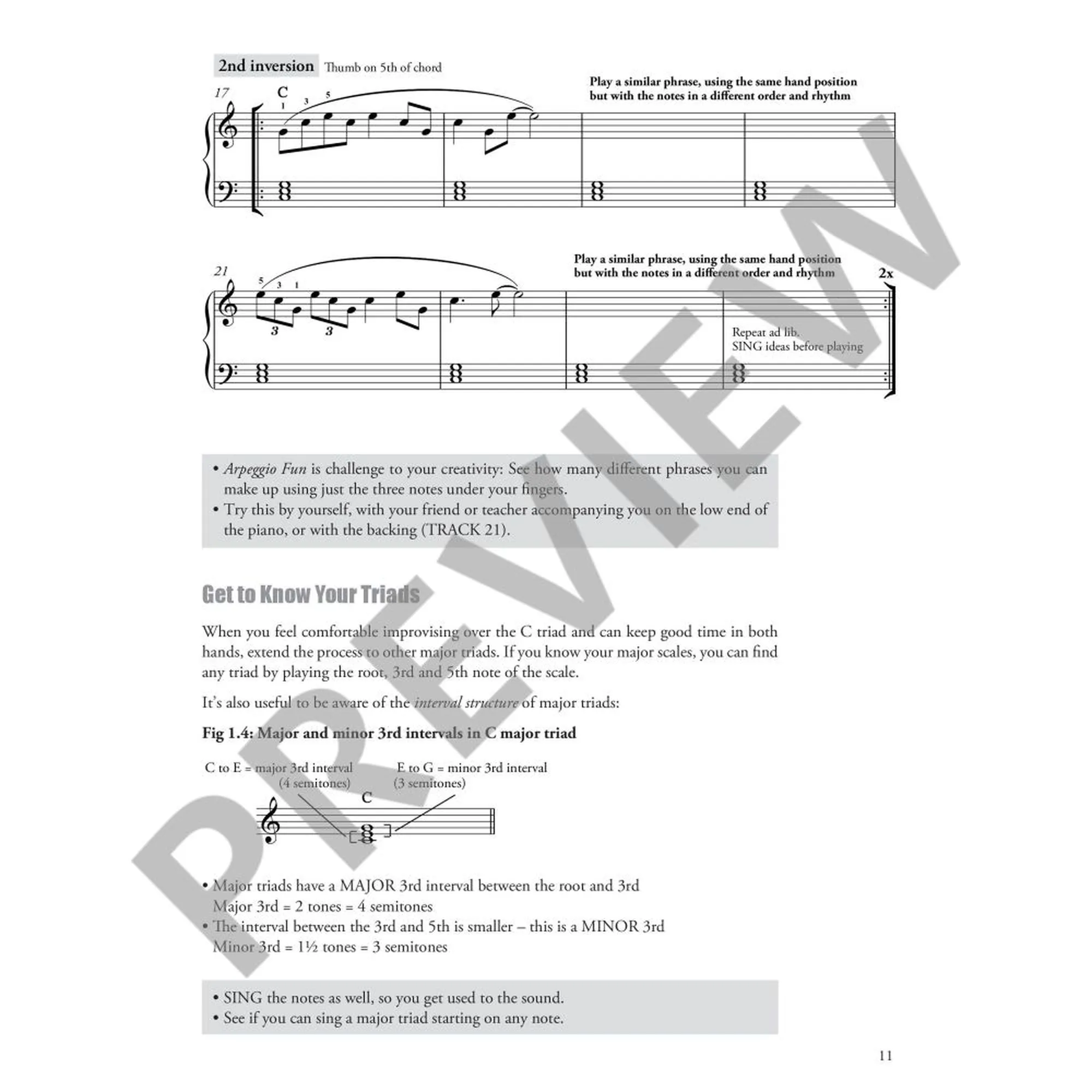 Beginning Jazz Piano Band 1