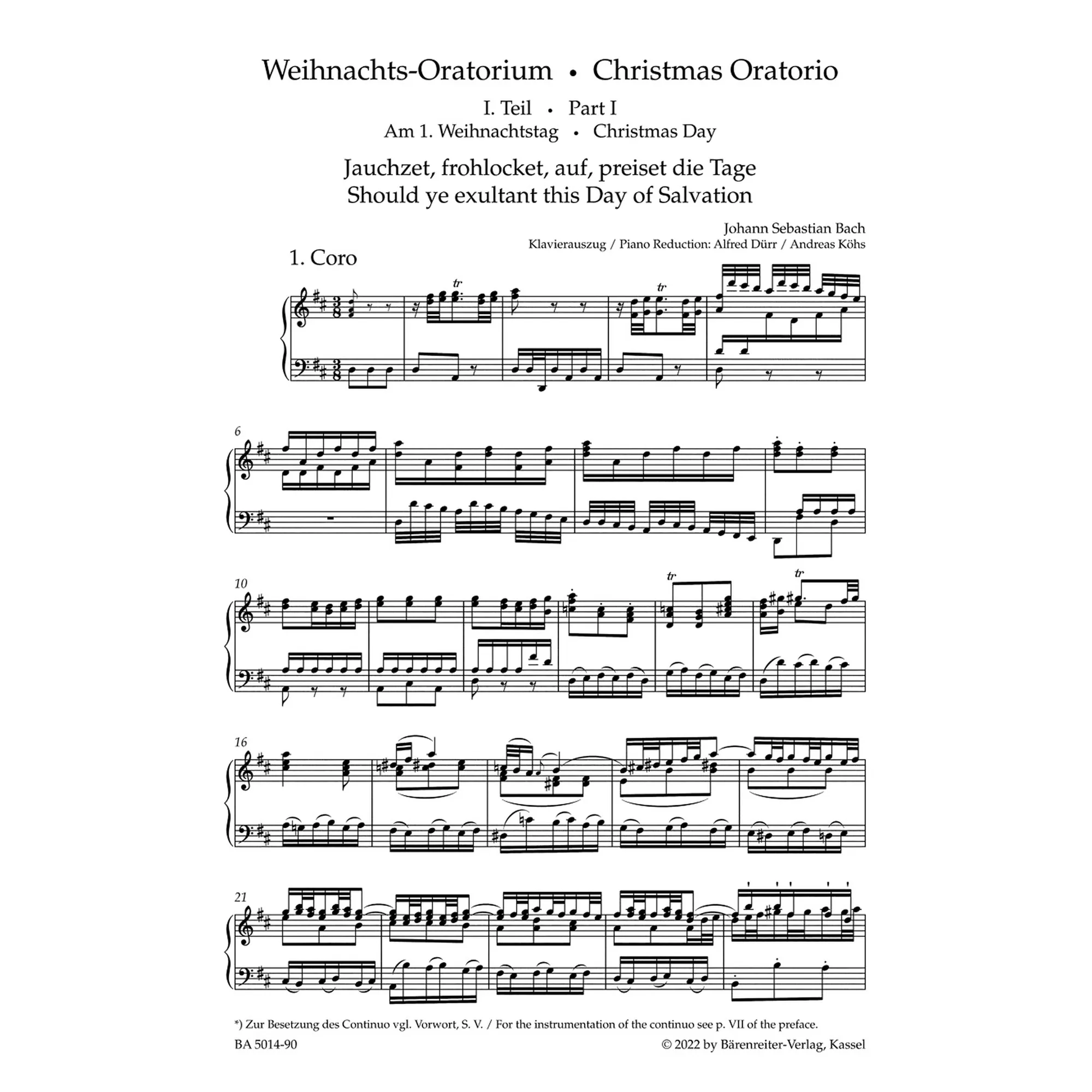 Weihnachts-Oratorium BWV 248
