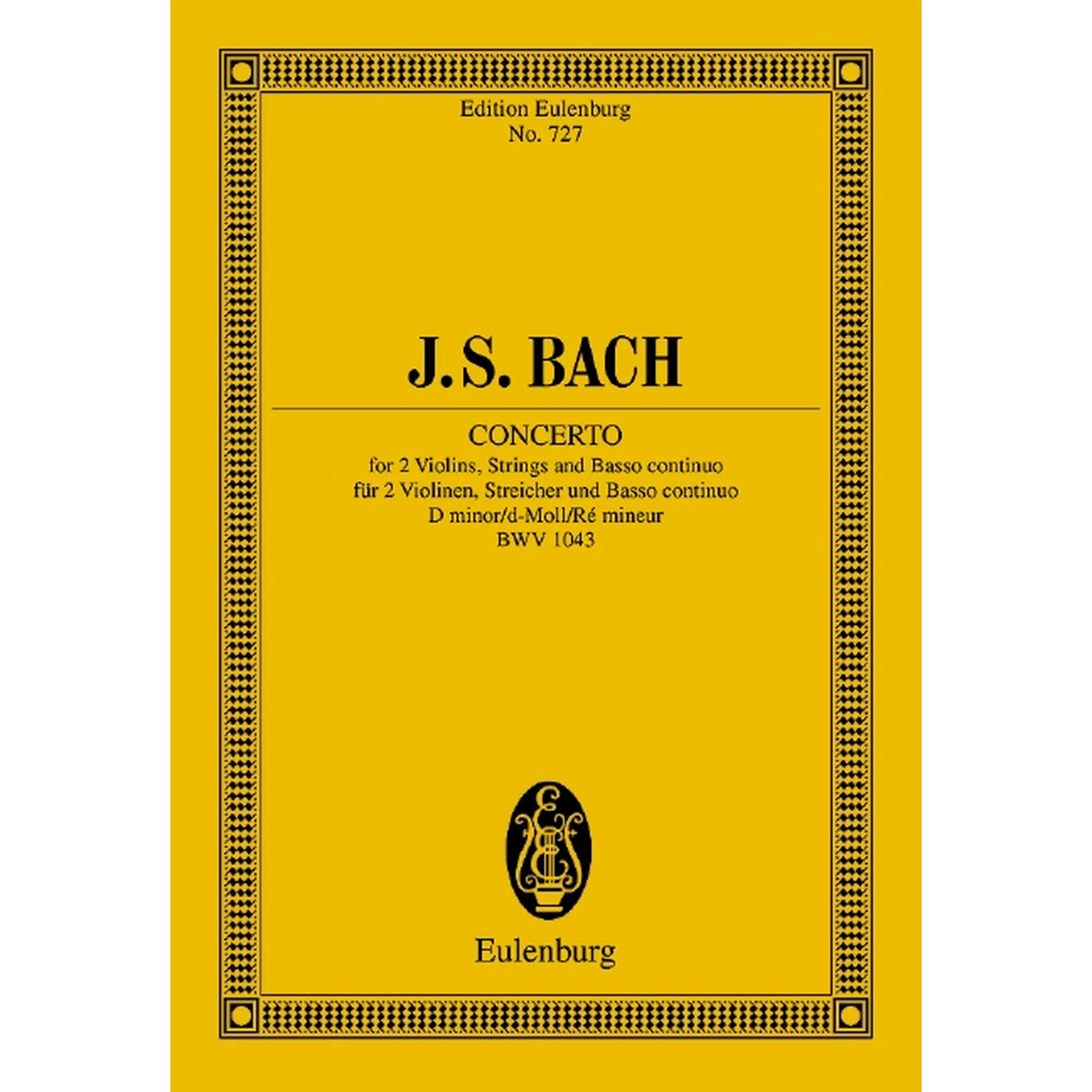 Konzert d-moll BWV 1043