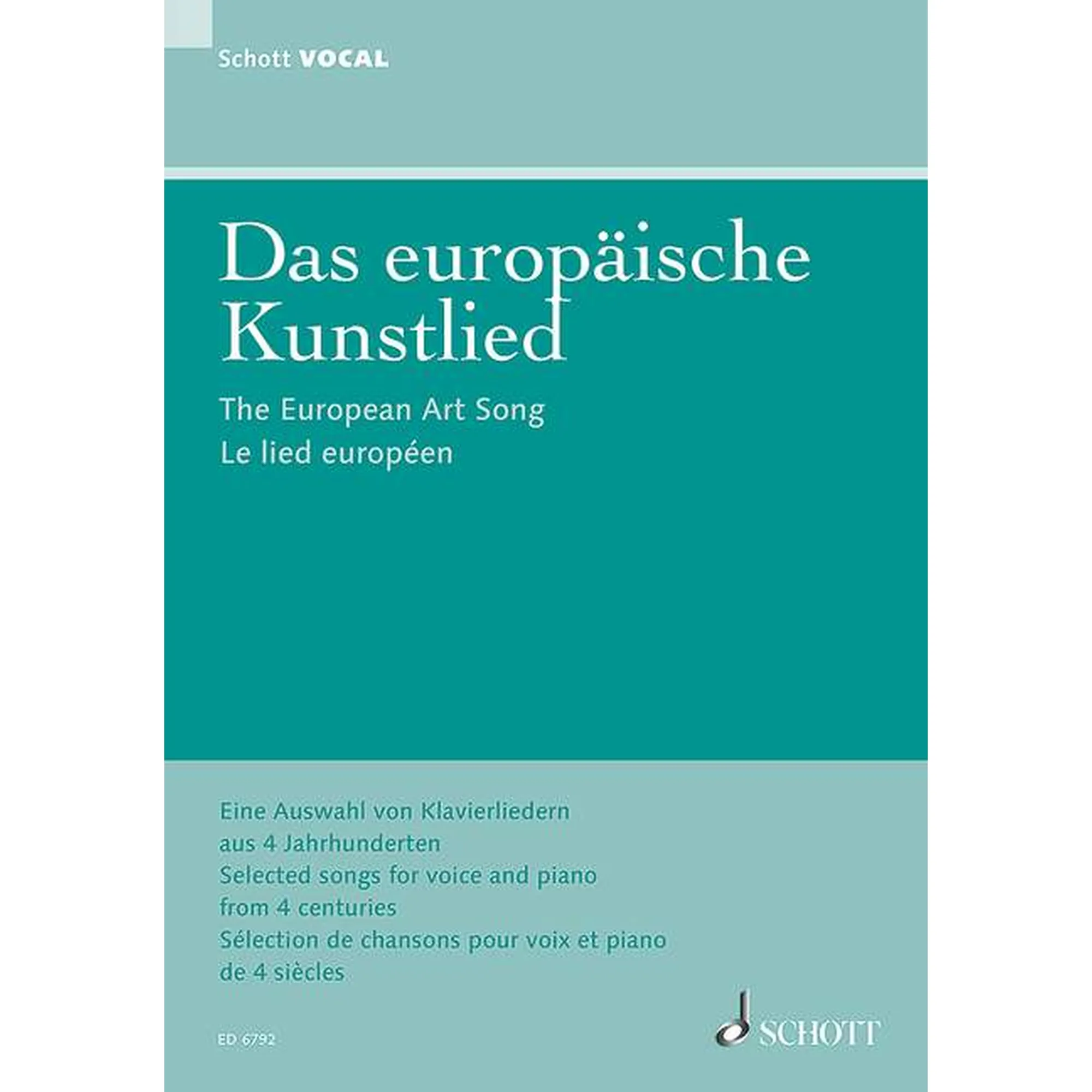 Das europäische Kunstlied