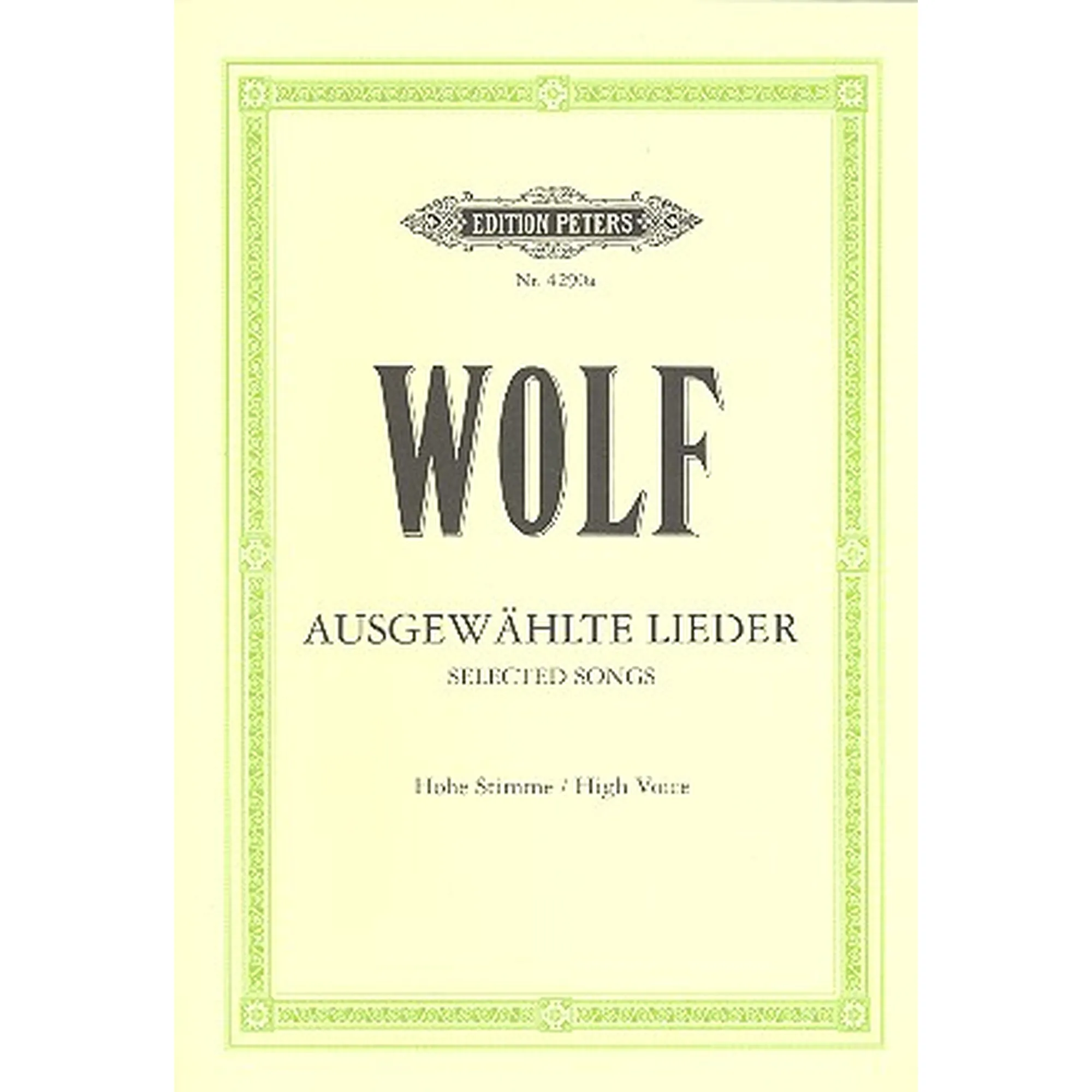 Ausgewählte Lieder hoch
