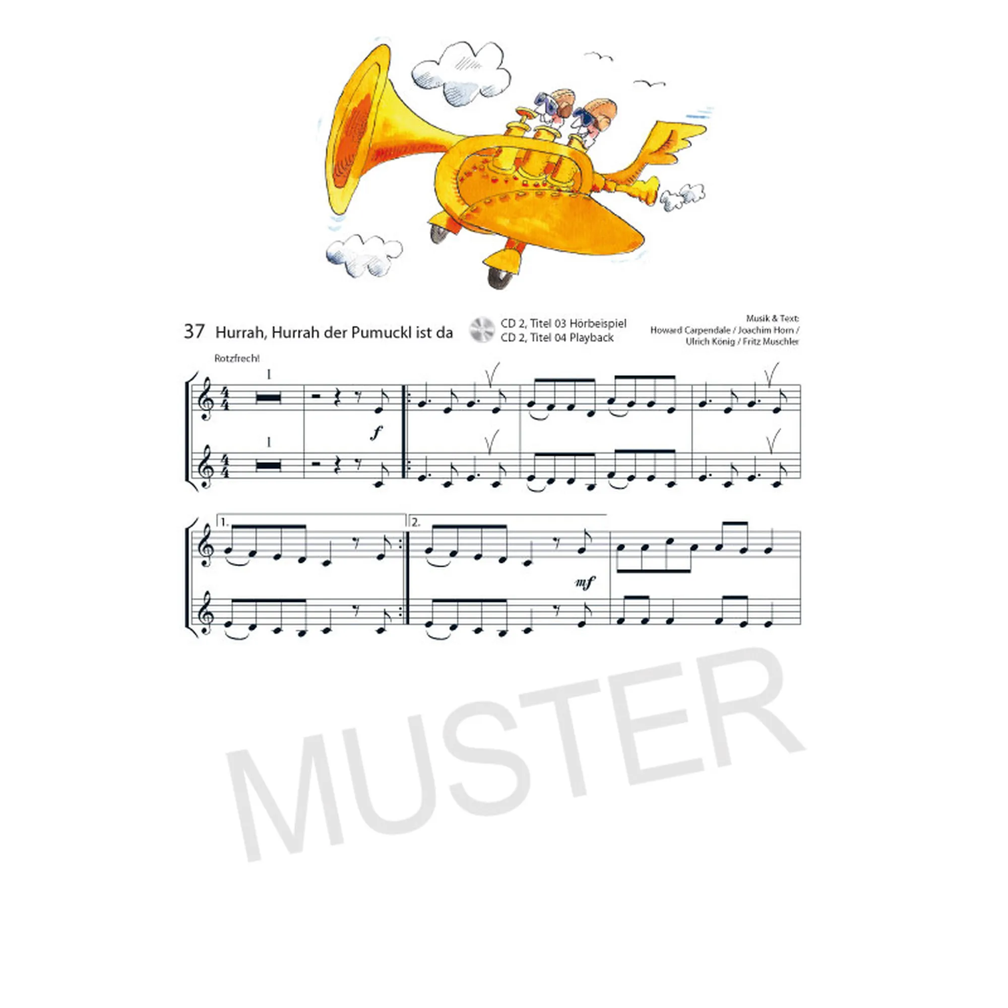 Trompetenfuchs Spielbuch