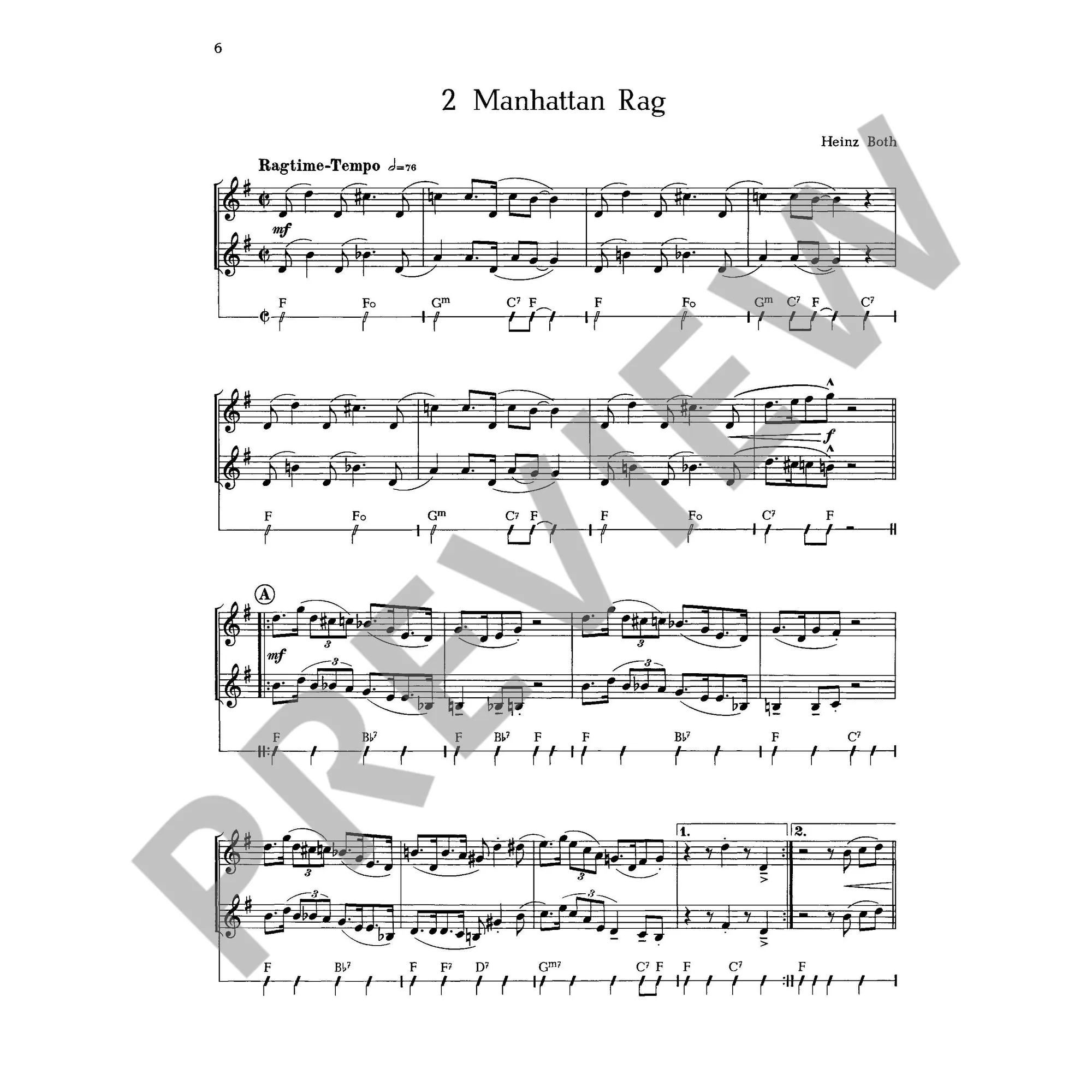 Tanz und Jazz Duette Band 1