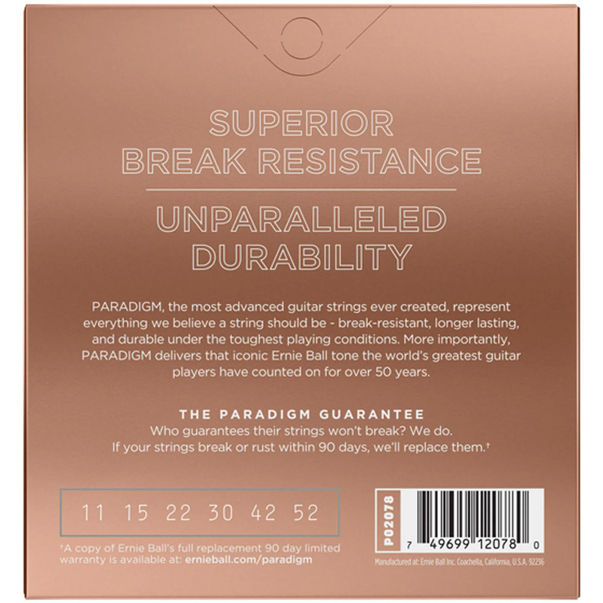 Ernie Ball E2078 Paradigm Phosphor Light