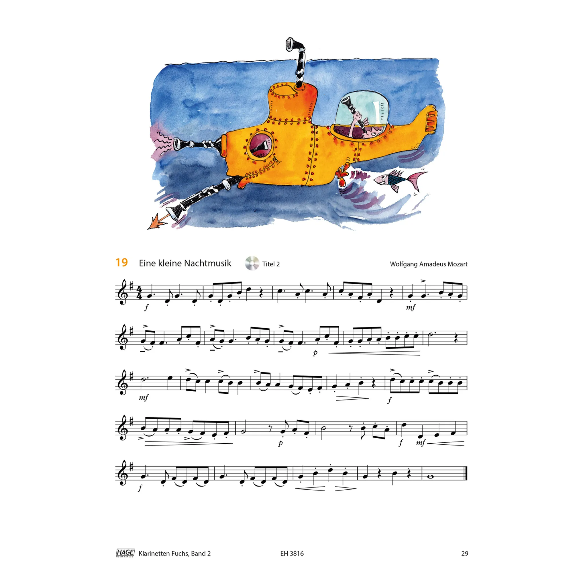 Klarinetten Fuchs Band 2