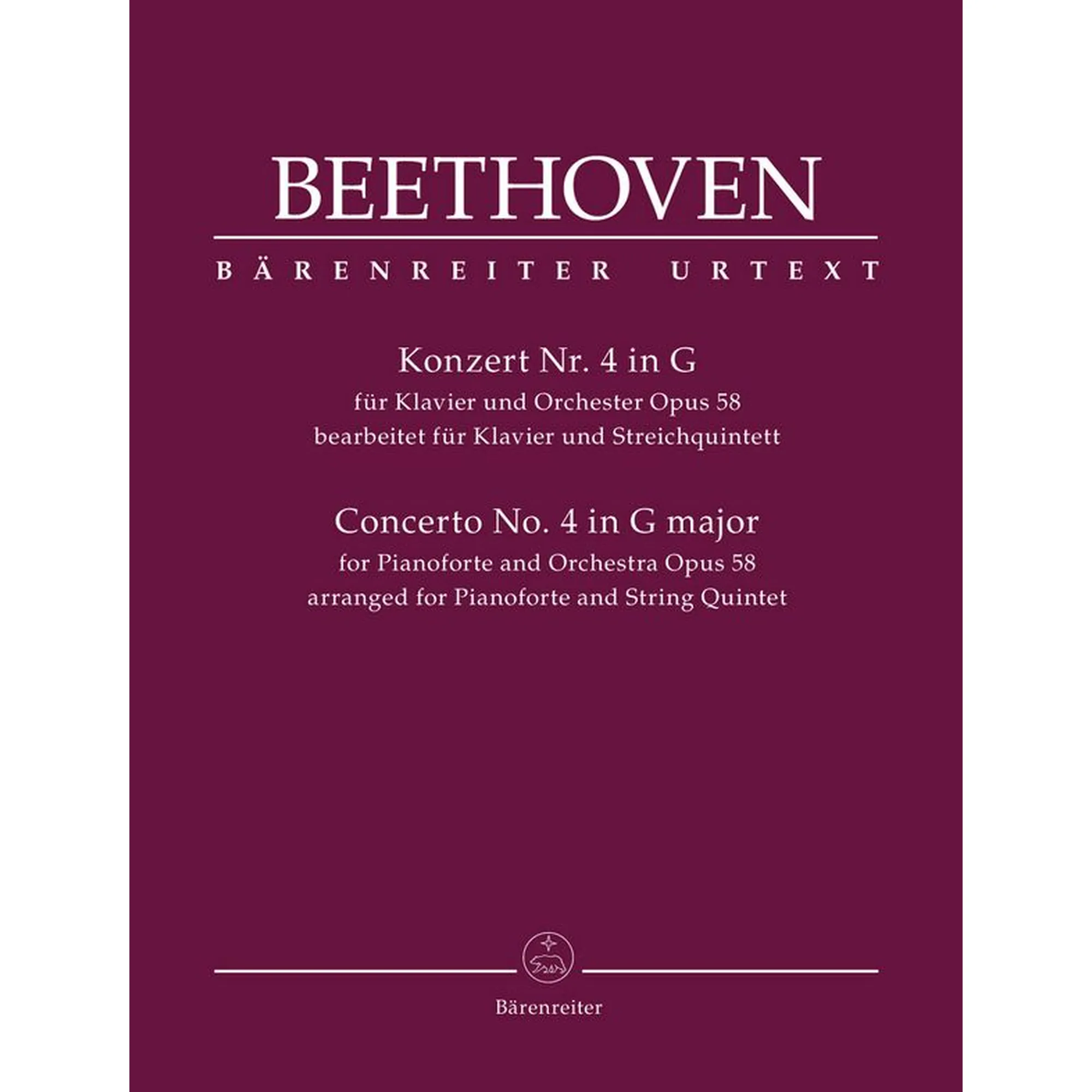 Beethoven Klavierkonzert Op 58