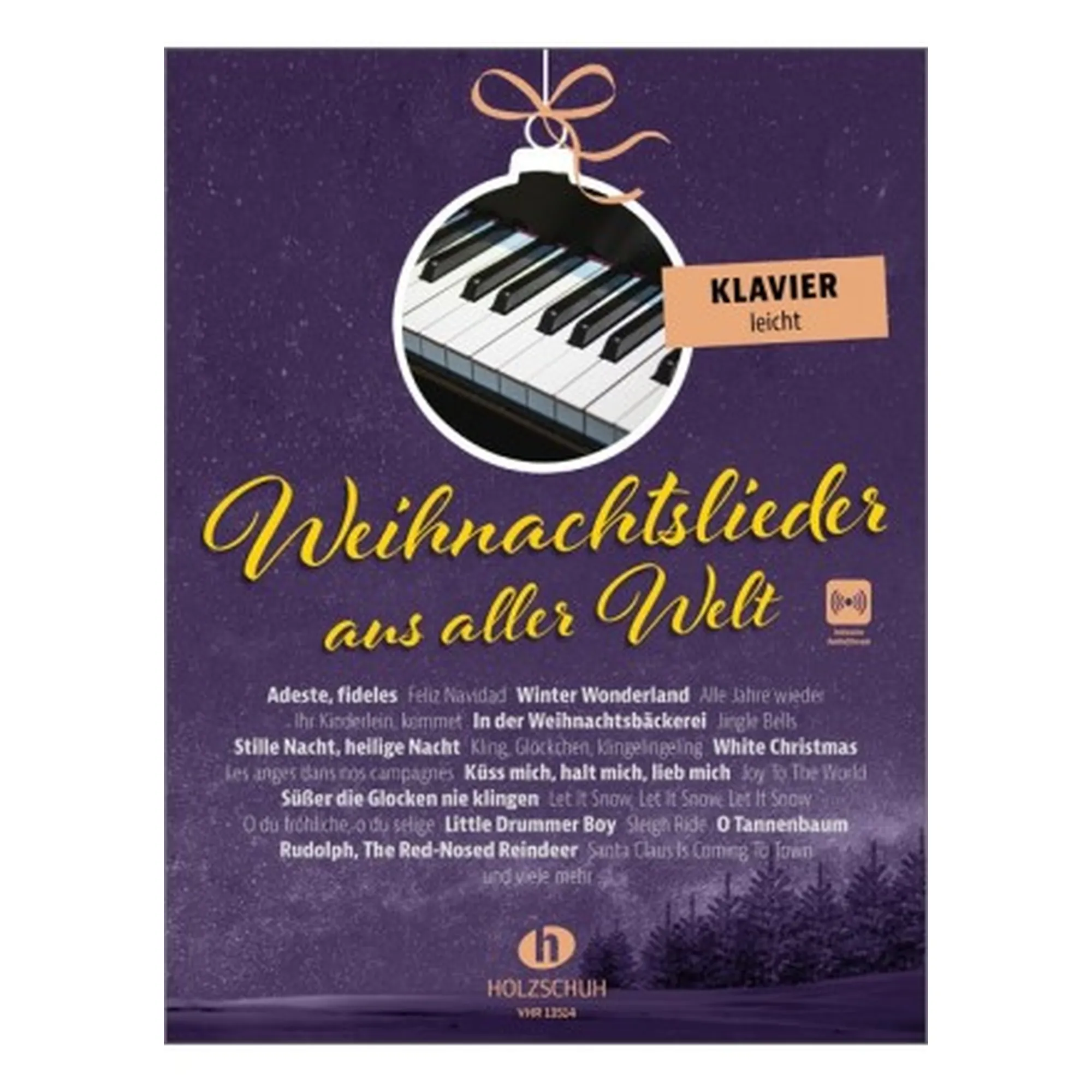 Weihnachtslieder aus aller Welt für Klavier leicht