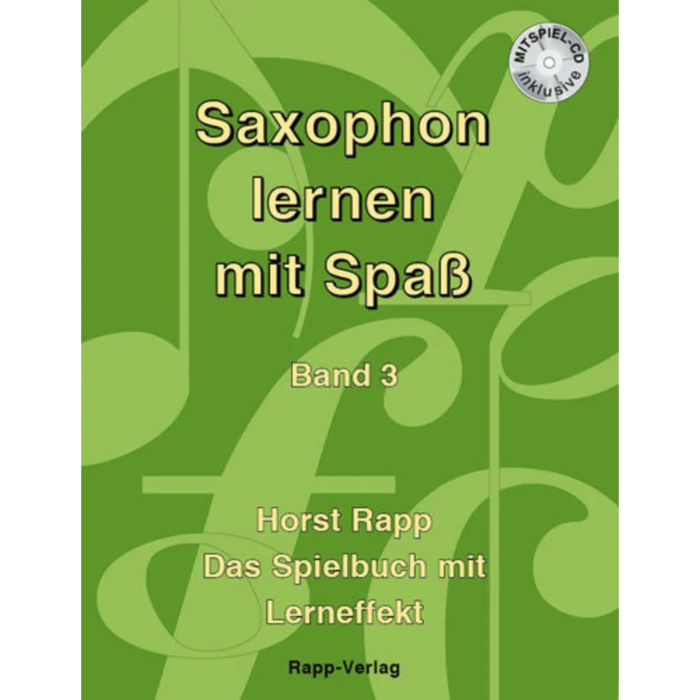 Saxophon lernen mit Spass 3