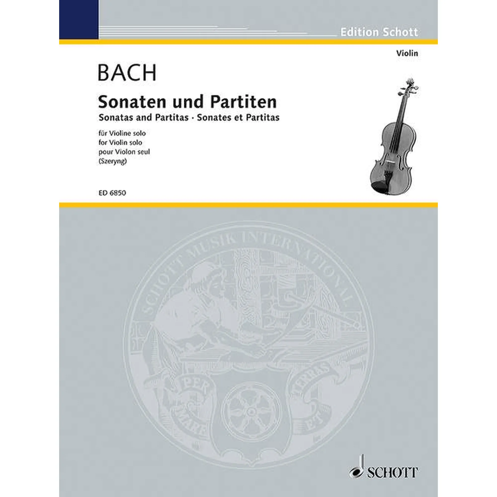 Sonaten und Partiten BWV 1001-1006