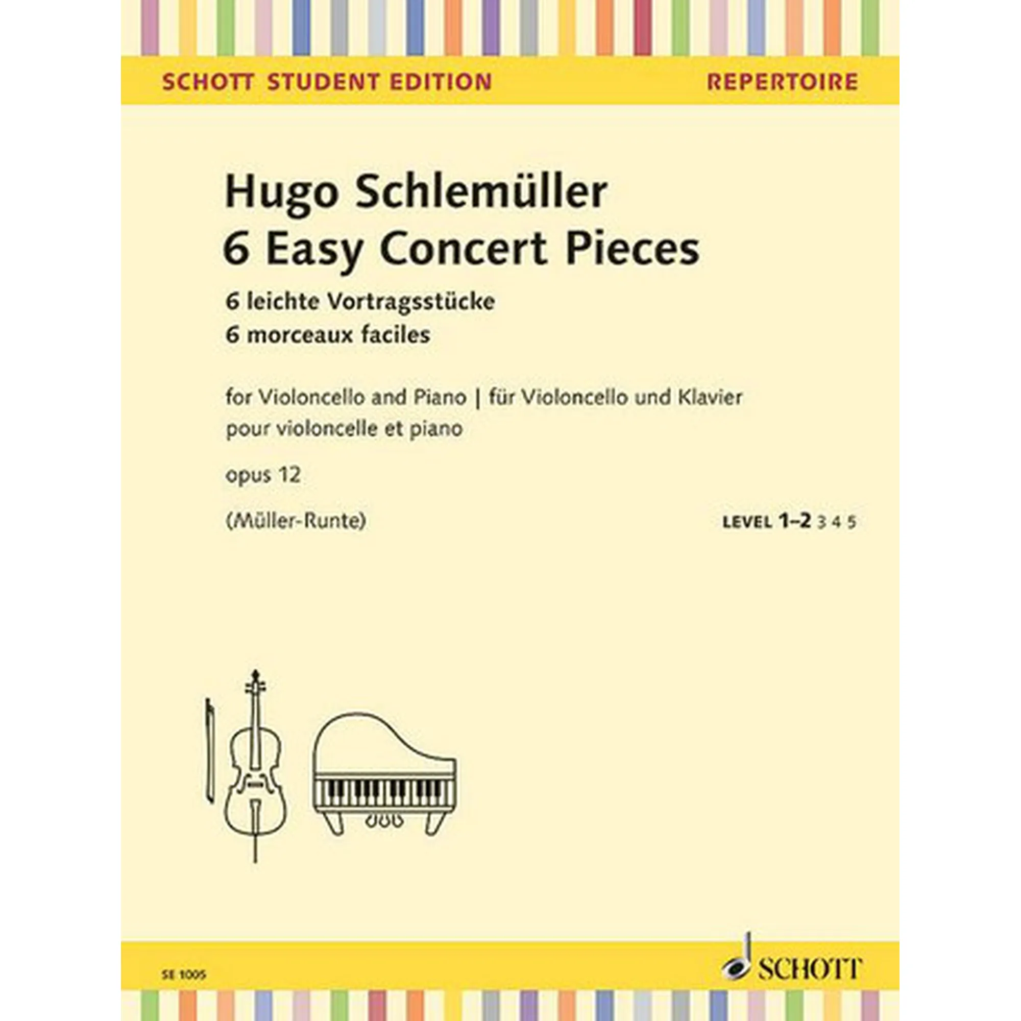 6 leichte Vortragsstücke op.12