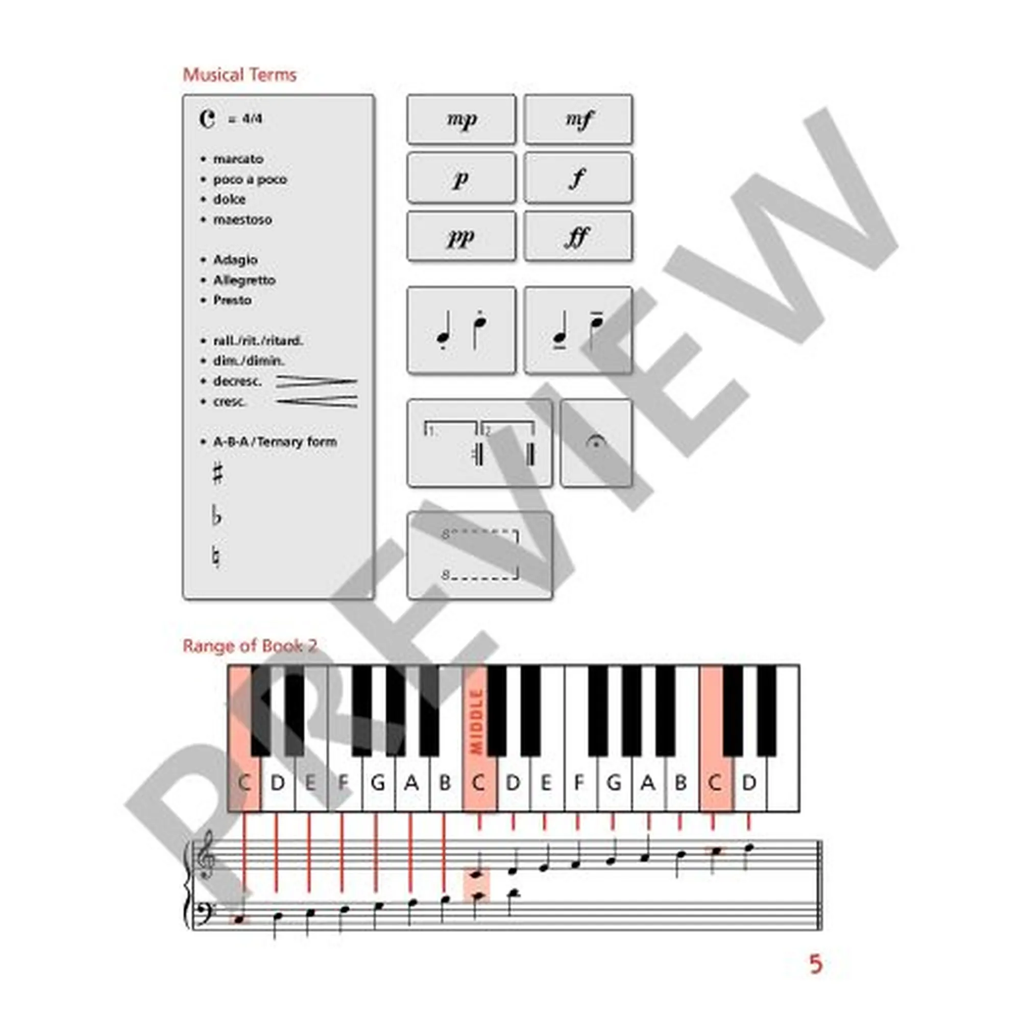 Piano junior - Theory Book vol.2