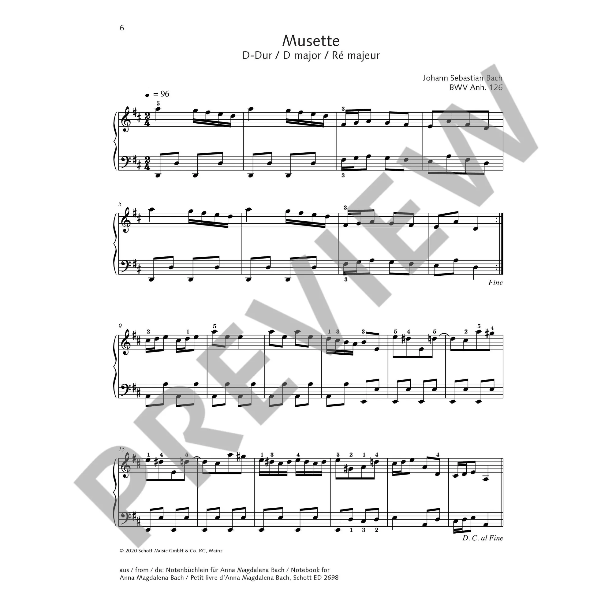 Best of Bach - 30 Bekannte Stücke