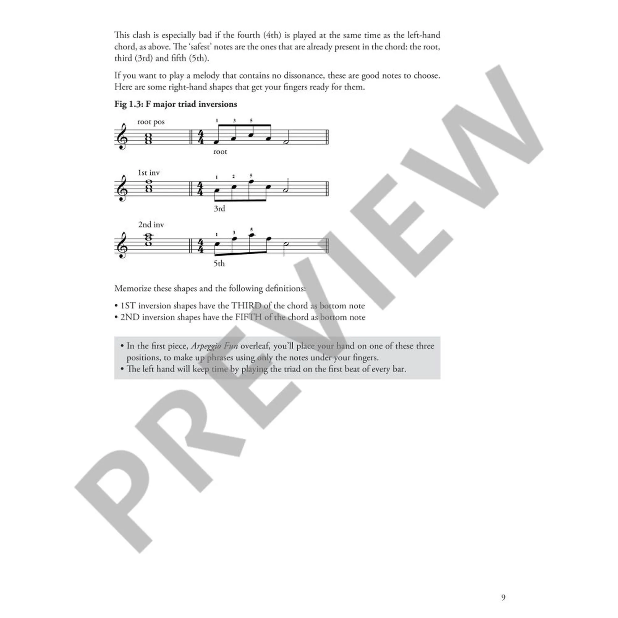 Beginning Jazz Piano Band 1