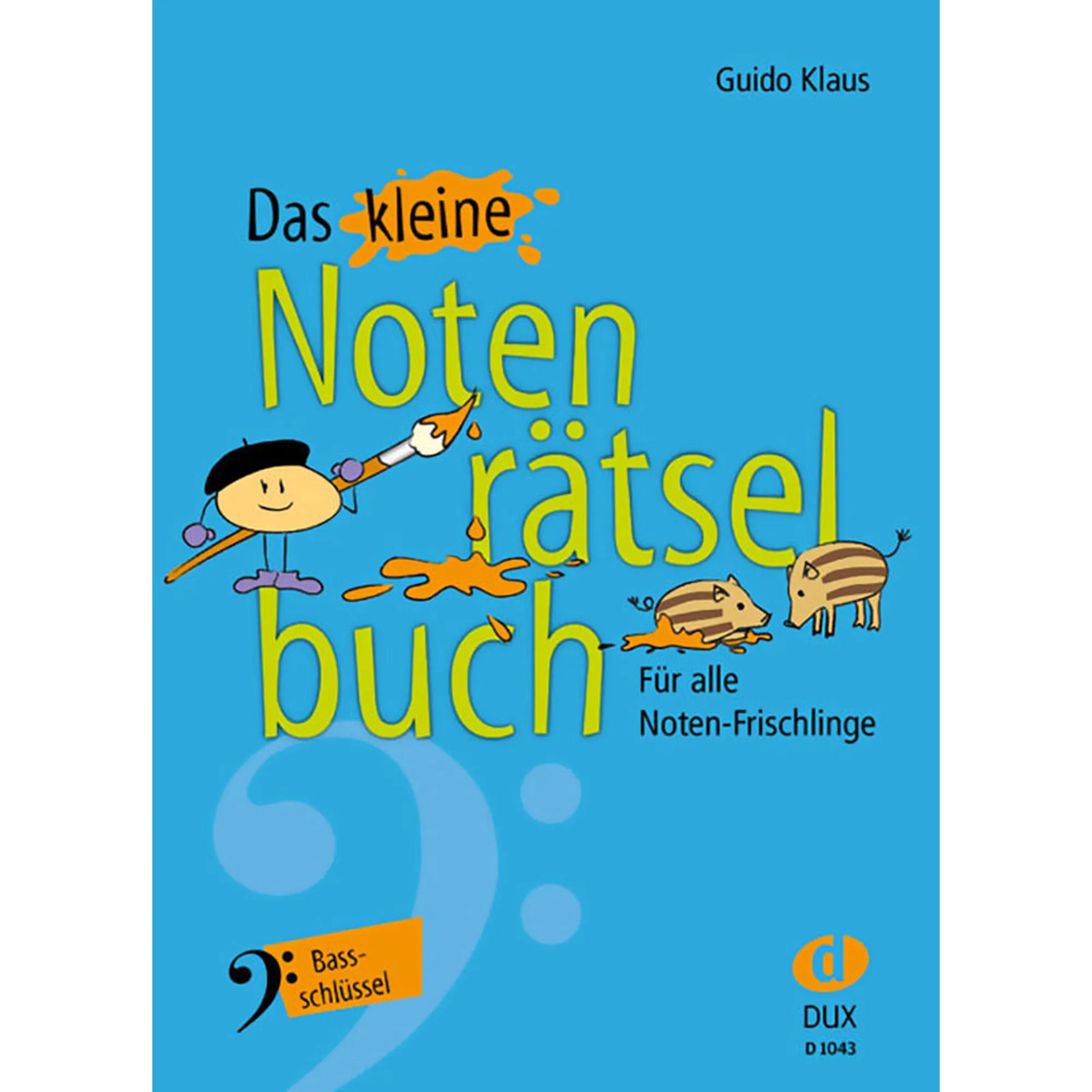 Das kleine Notenrätselbuch - Bassschlüssel
