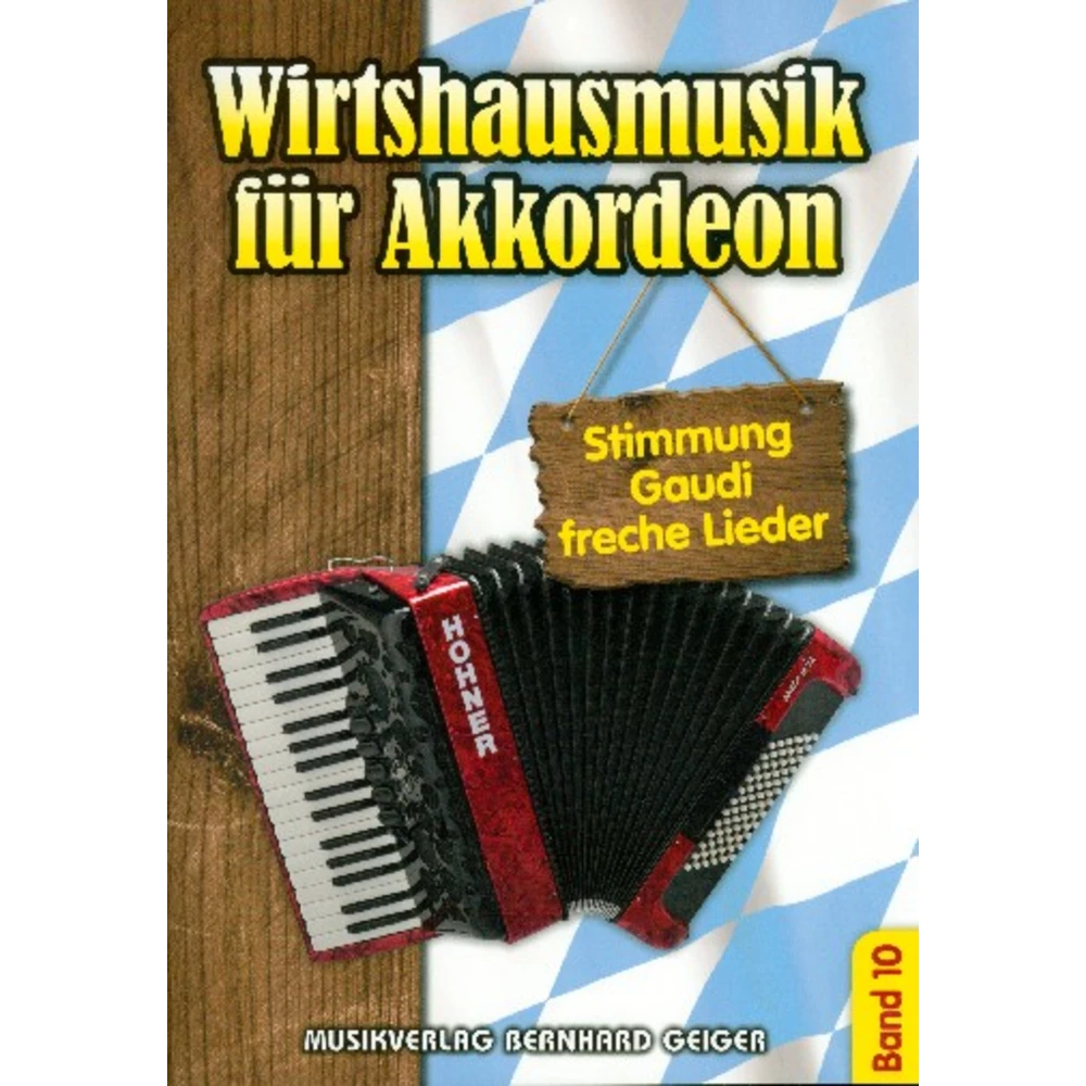 Wirtshausmusik für Akkordeon Band 10