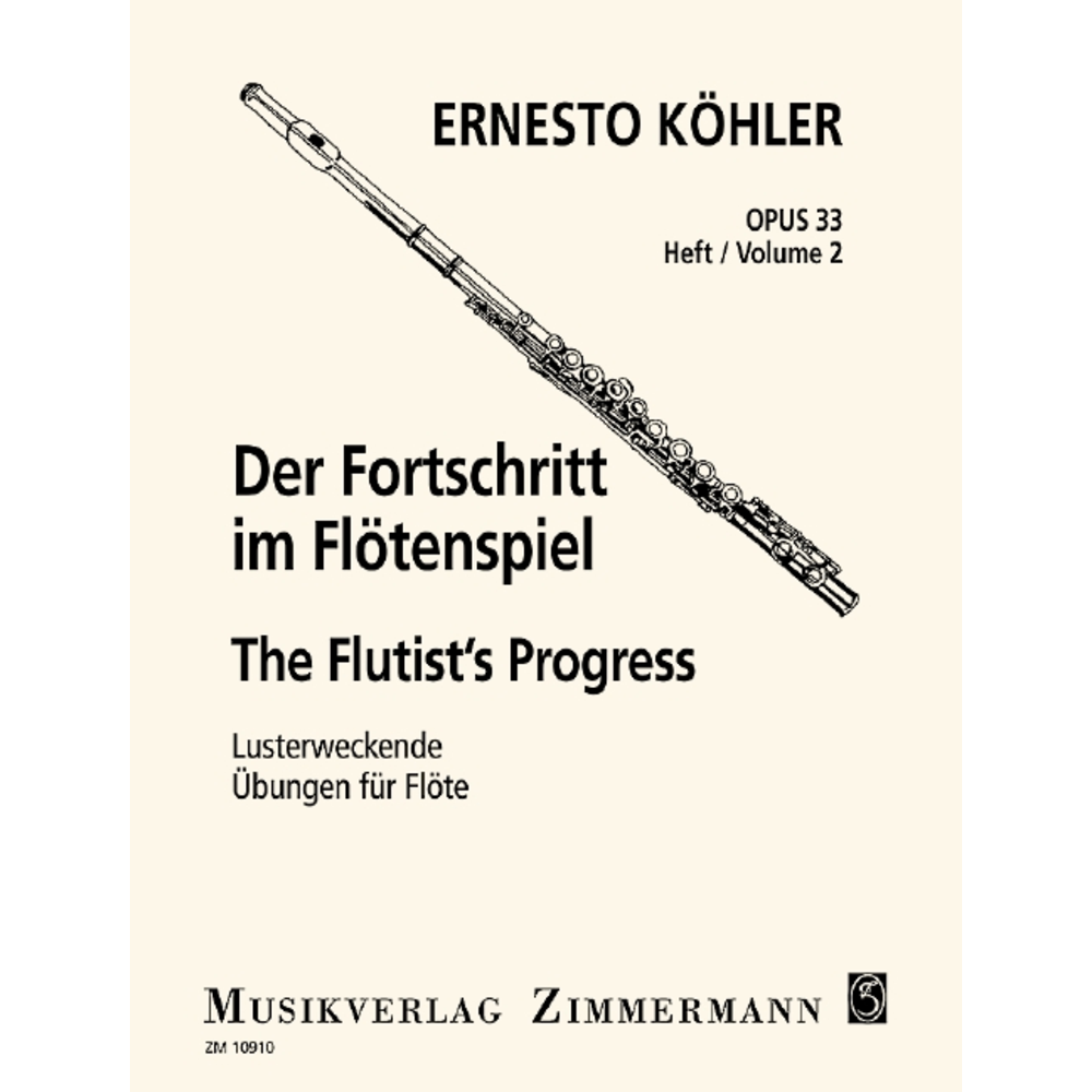 Der Fortschritt im Flötenspiel op.33 Heft 2