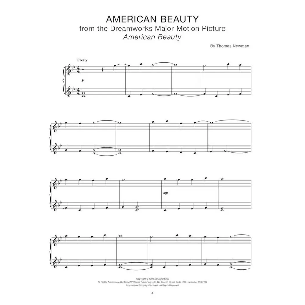 Contemporary Piano Masters - Easy