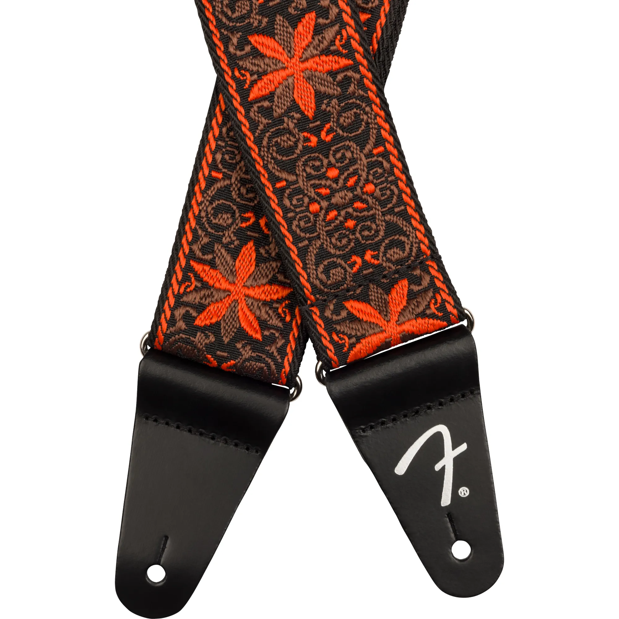 Fender Pasadena Woven Strap Orange Wallflower