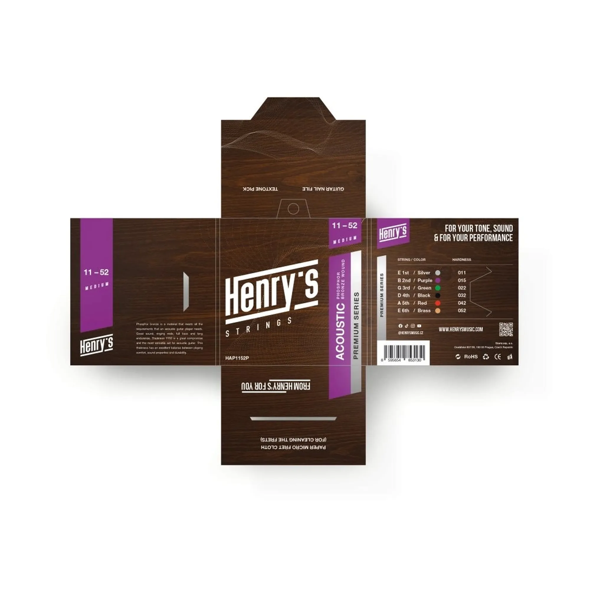 Henry's Premium Phosphor Medium