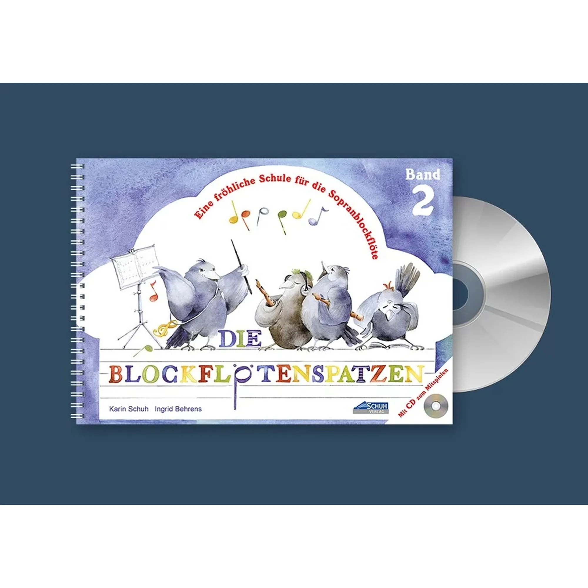 Die Blockflötenspatzen 2 CD