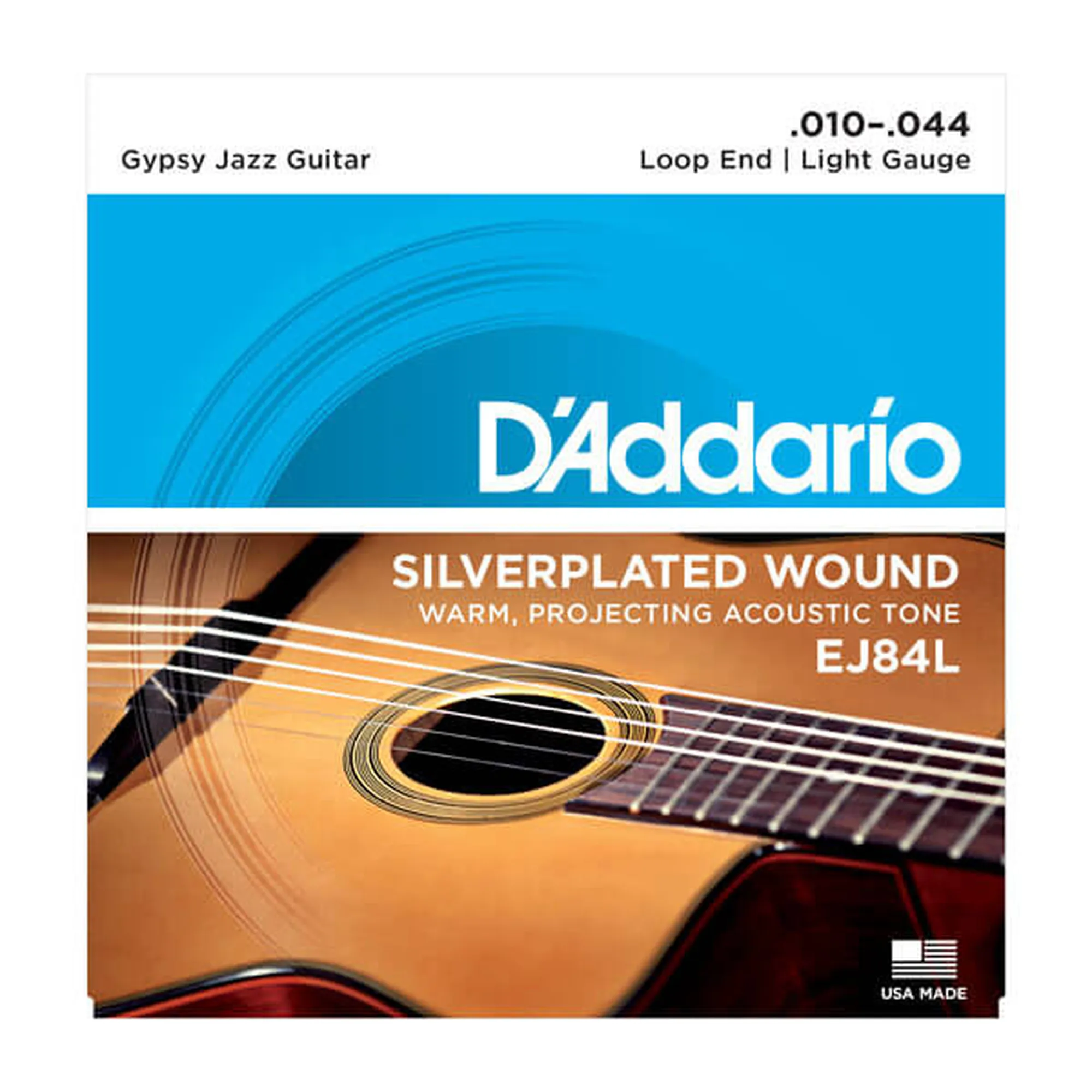 D´Addario EJ84L Gypsy Jazz Loop End Light