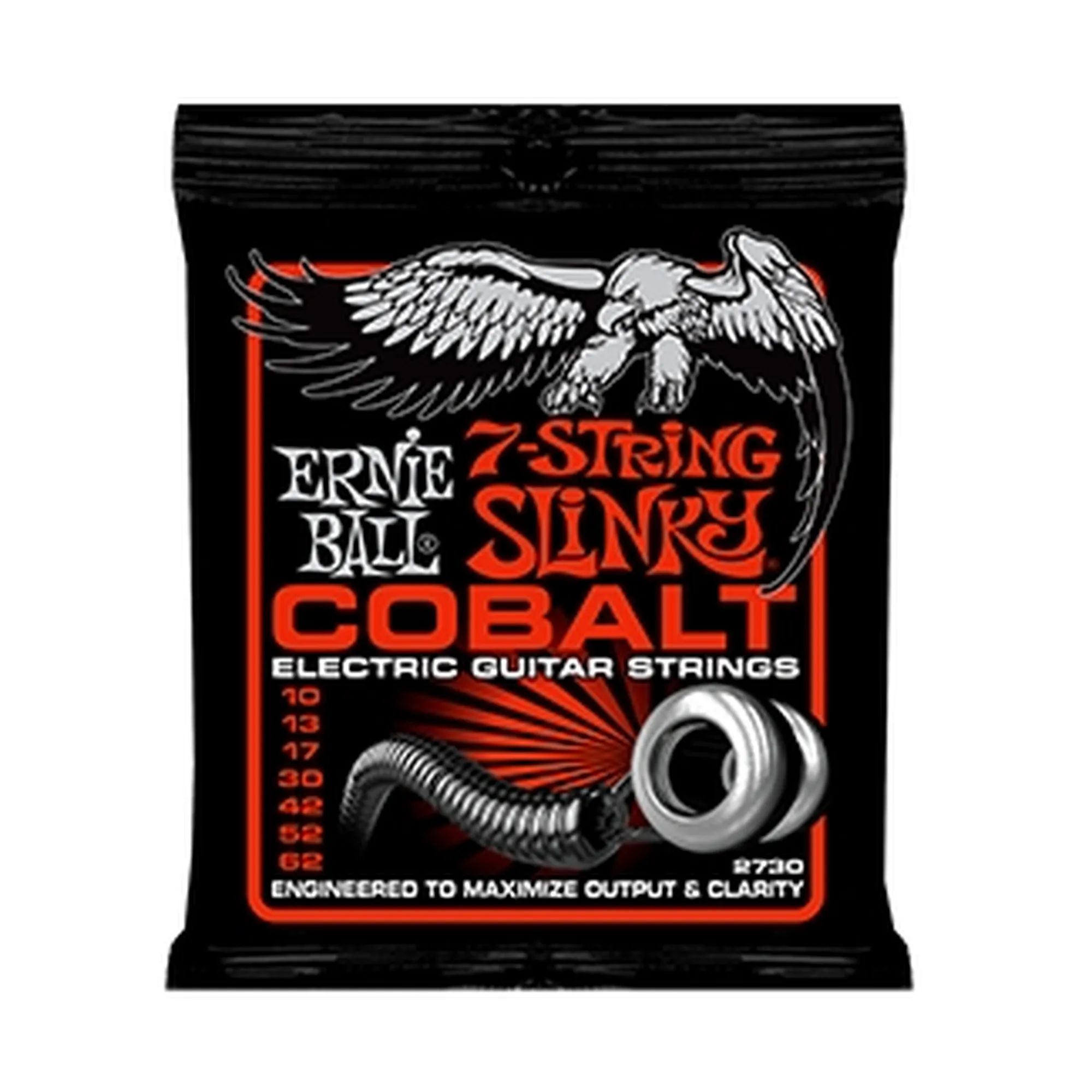 Ernie Ball EB2730 Skinny Top Slinky Cobalt 7-String
