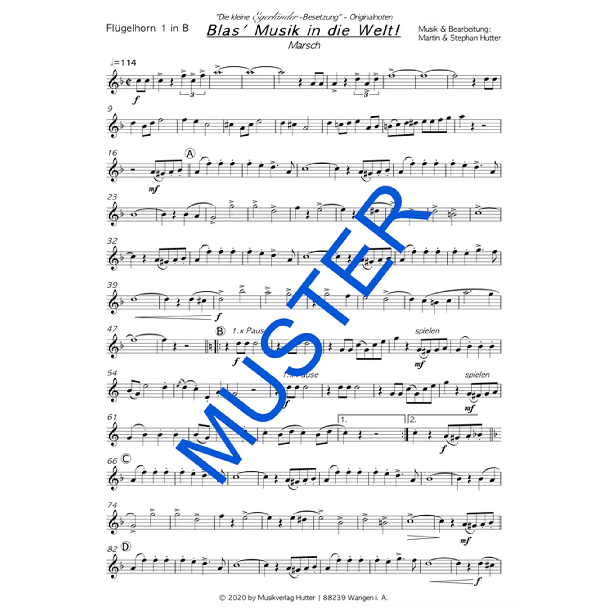 Play along - Blas' Musik in die Welt!