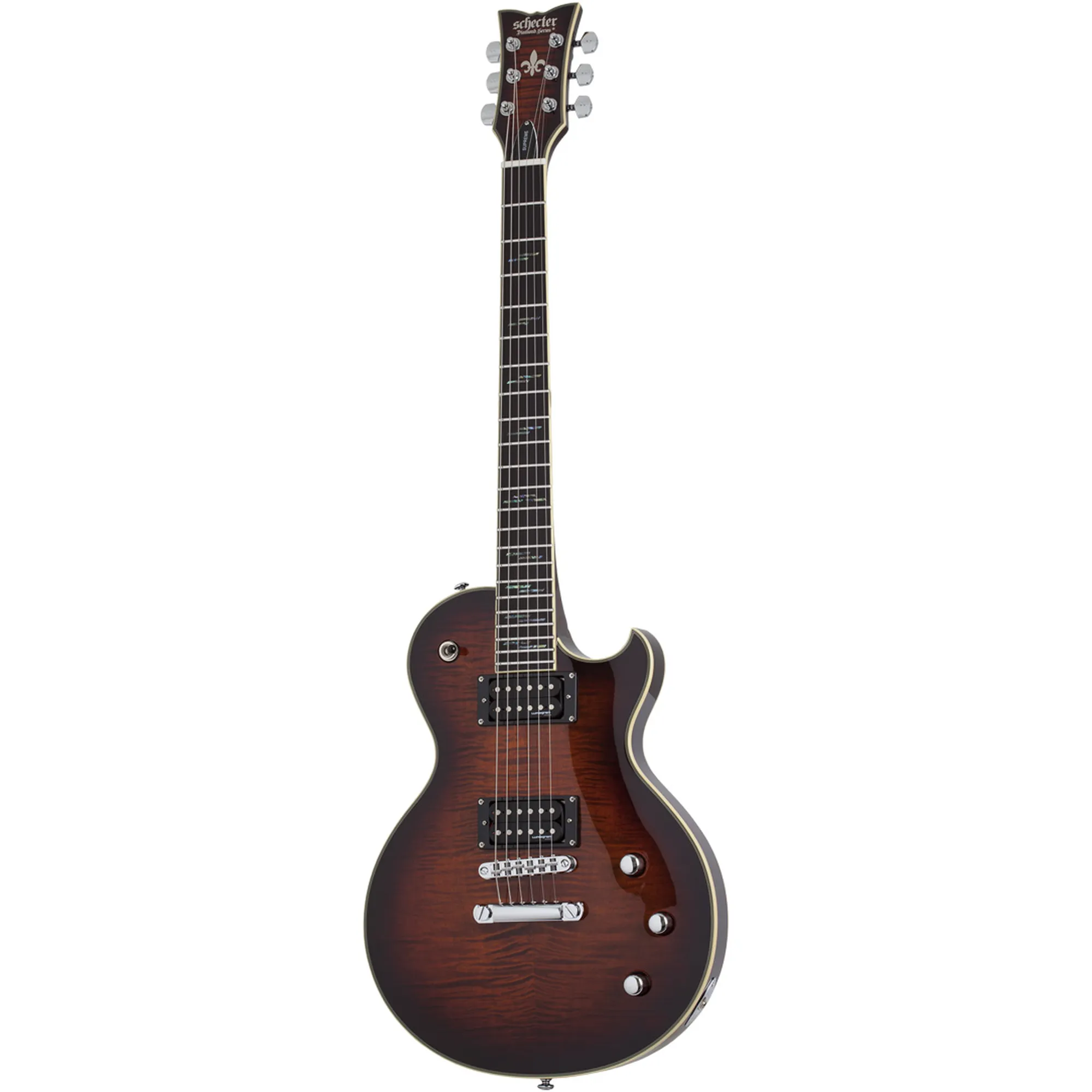 Schecter Solo-II Supreme - Cat´s Eye Black Burst