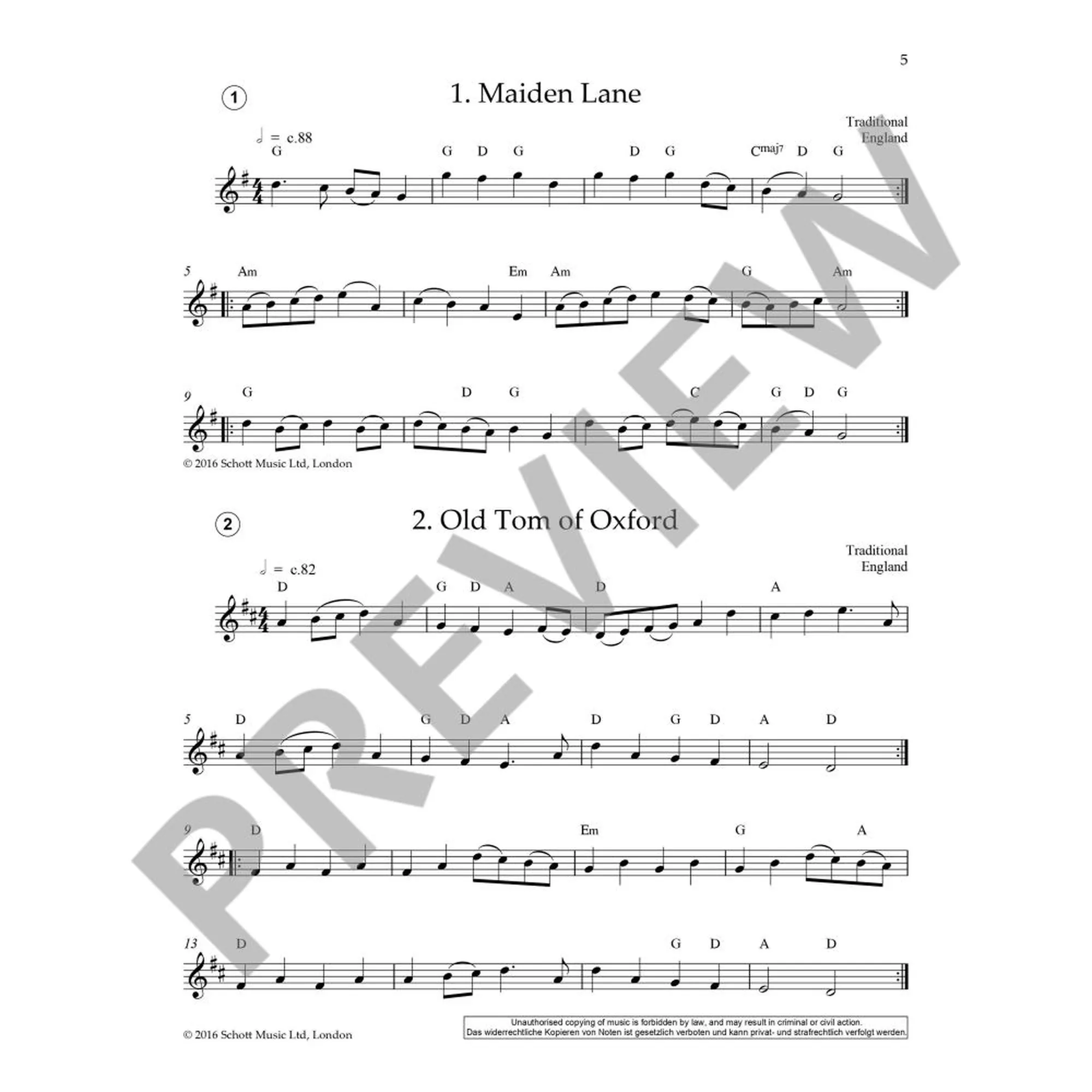 Easy Folk Fiddle
