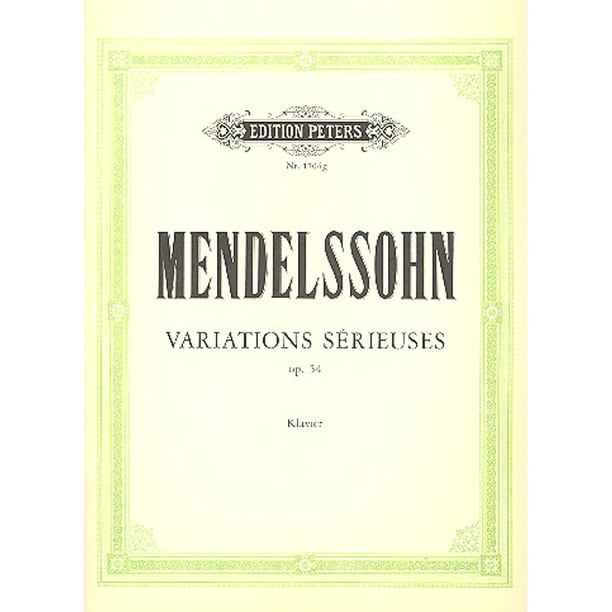 Variations serieuses op.54