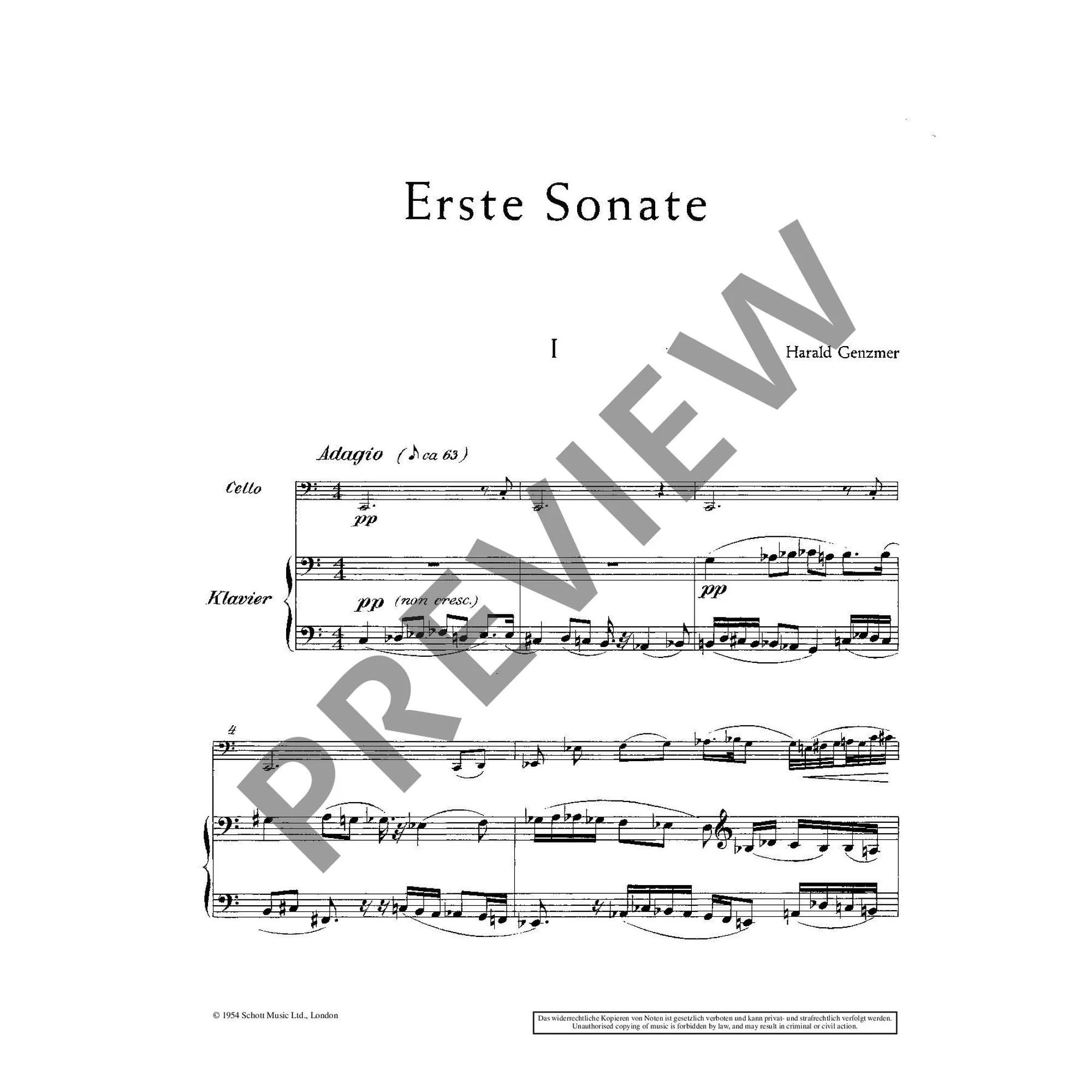 Sonate 1