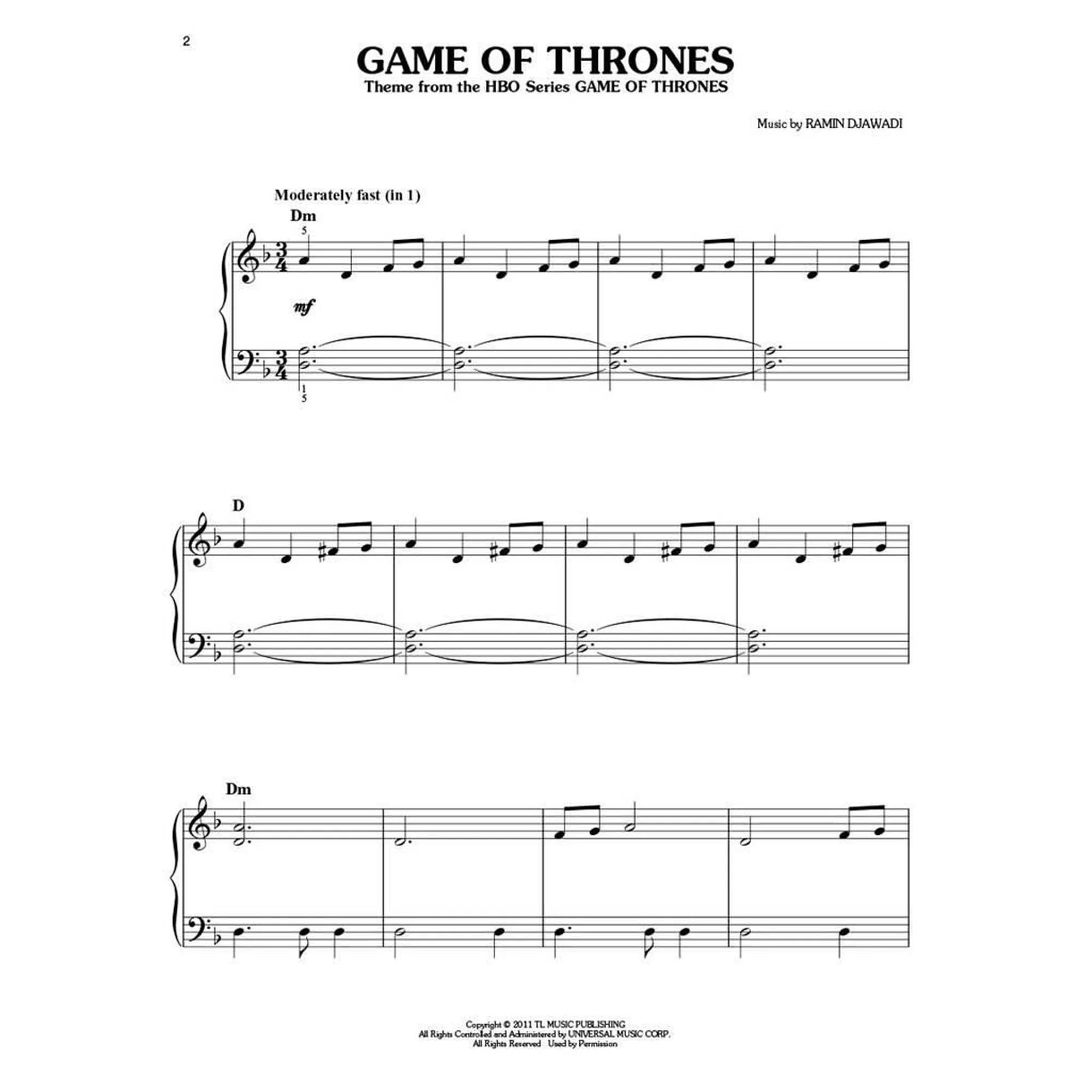 Game of Thrones (Theme from the HBO series)