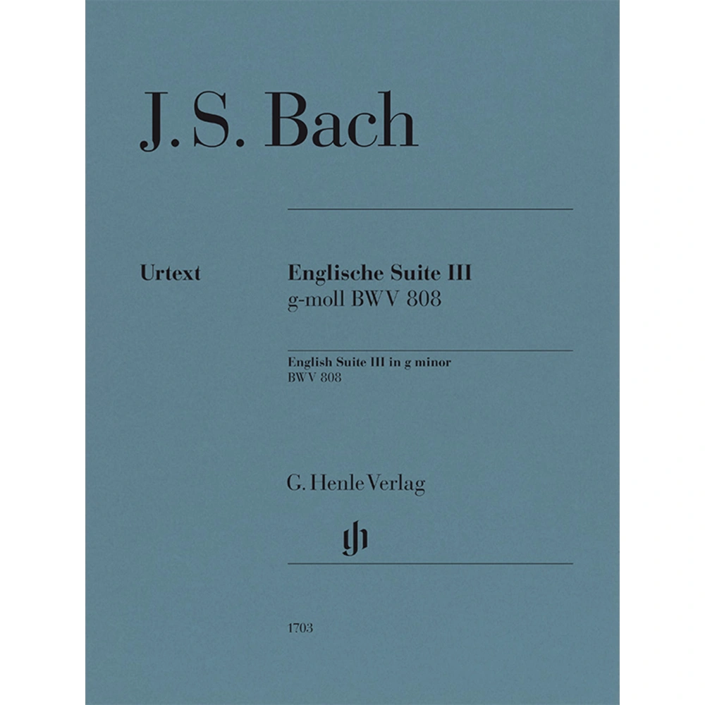 Englische Suite III g-moll BWV 808