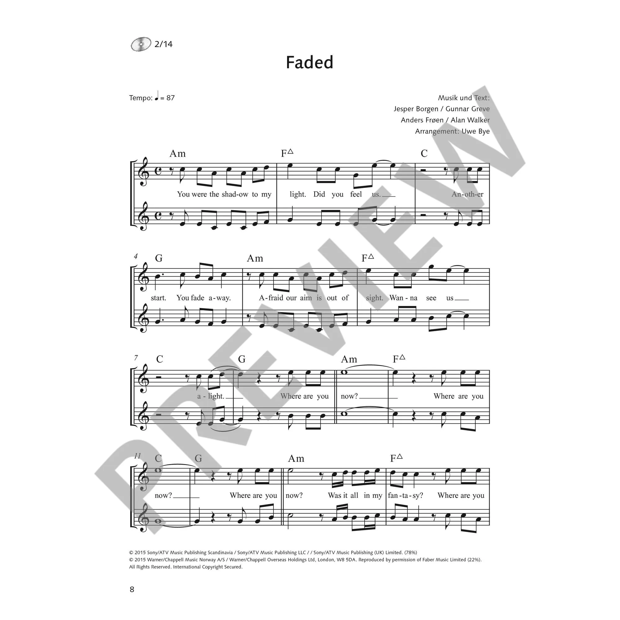 Megastarke Popsongs Band 15