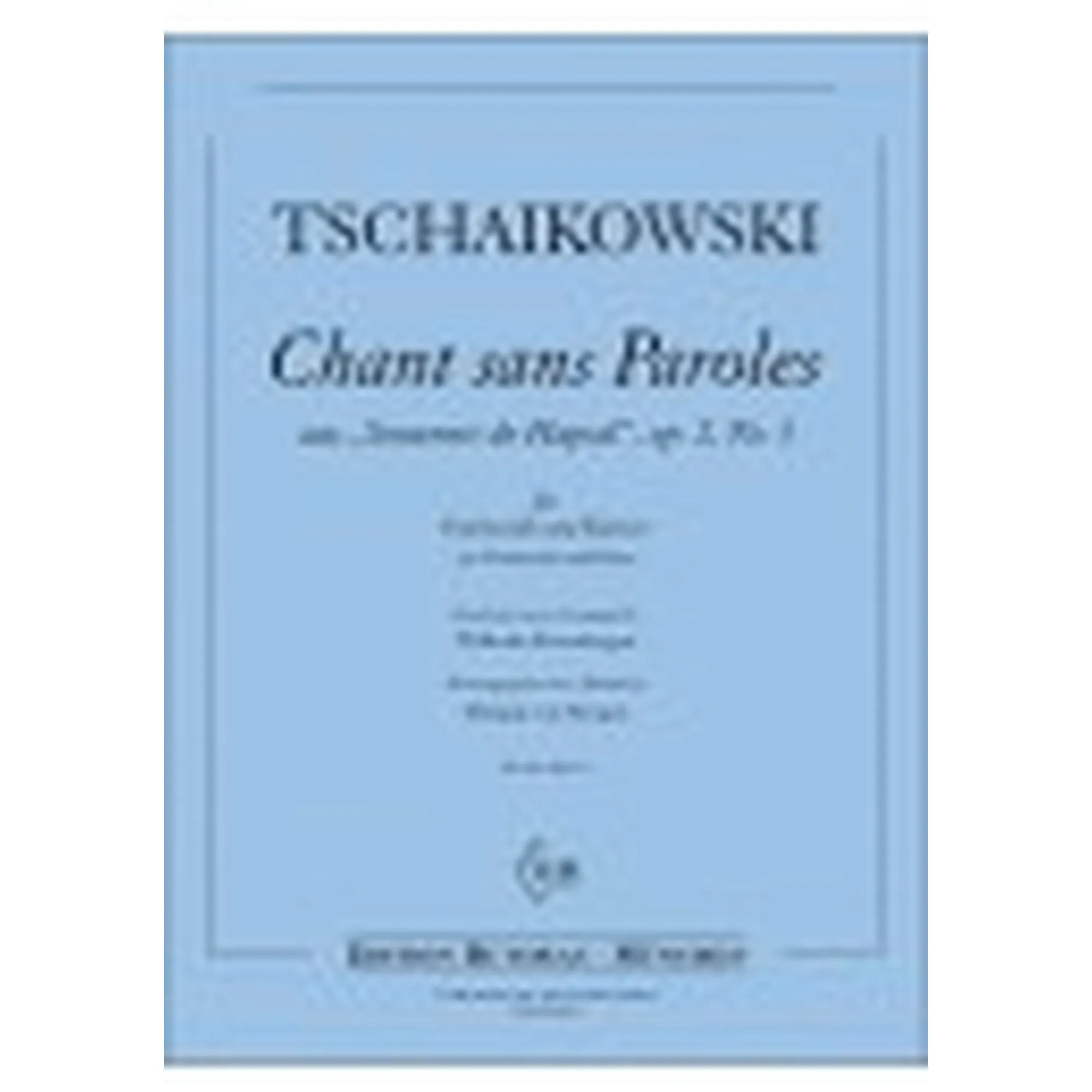 Chant sans Paroles (Tschaikowski)