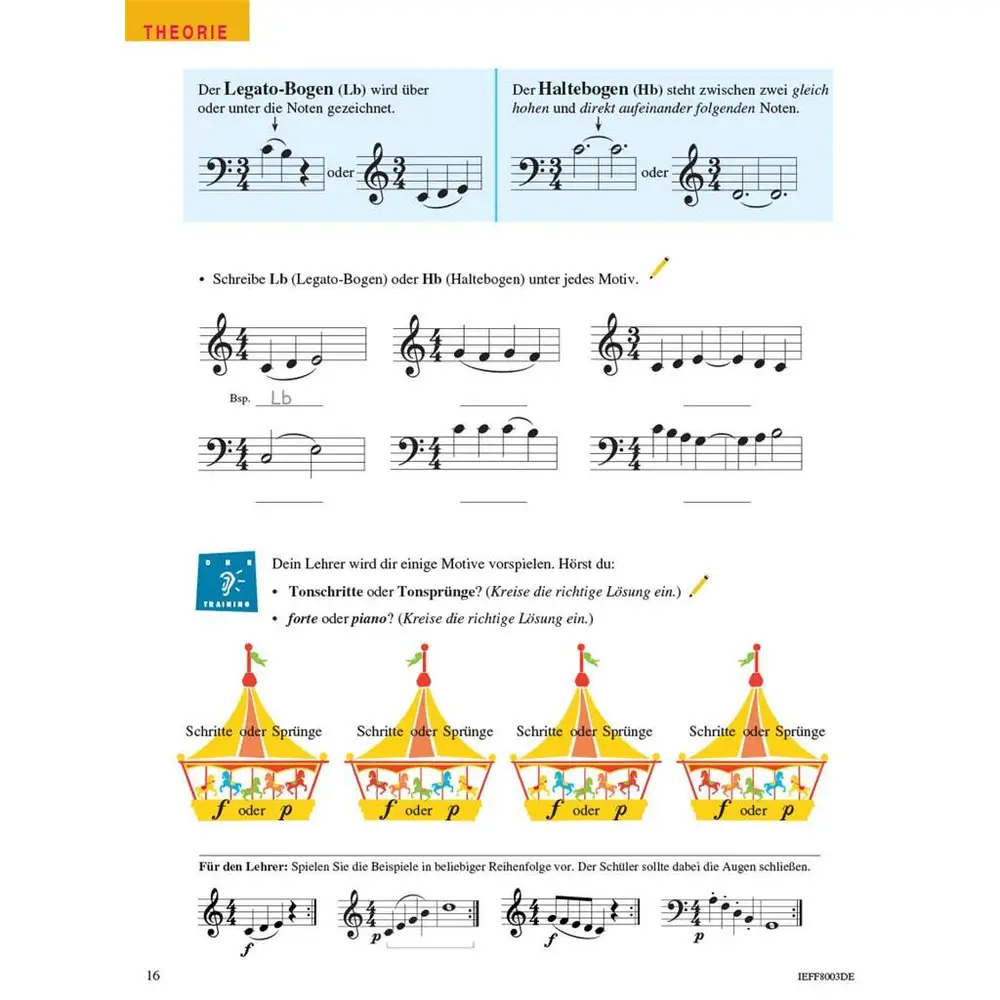 Piano Adventures Stufe 2 - Unterrichtsheft