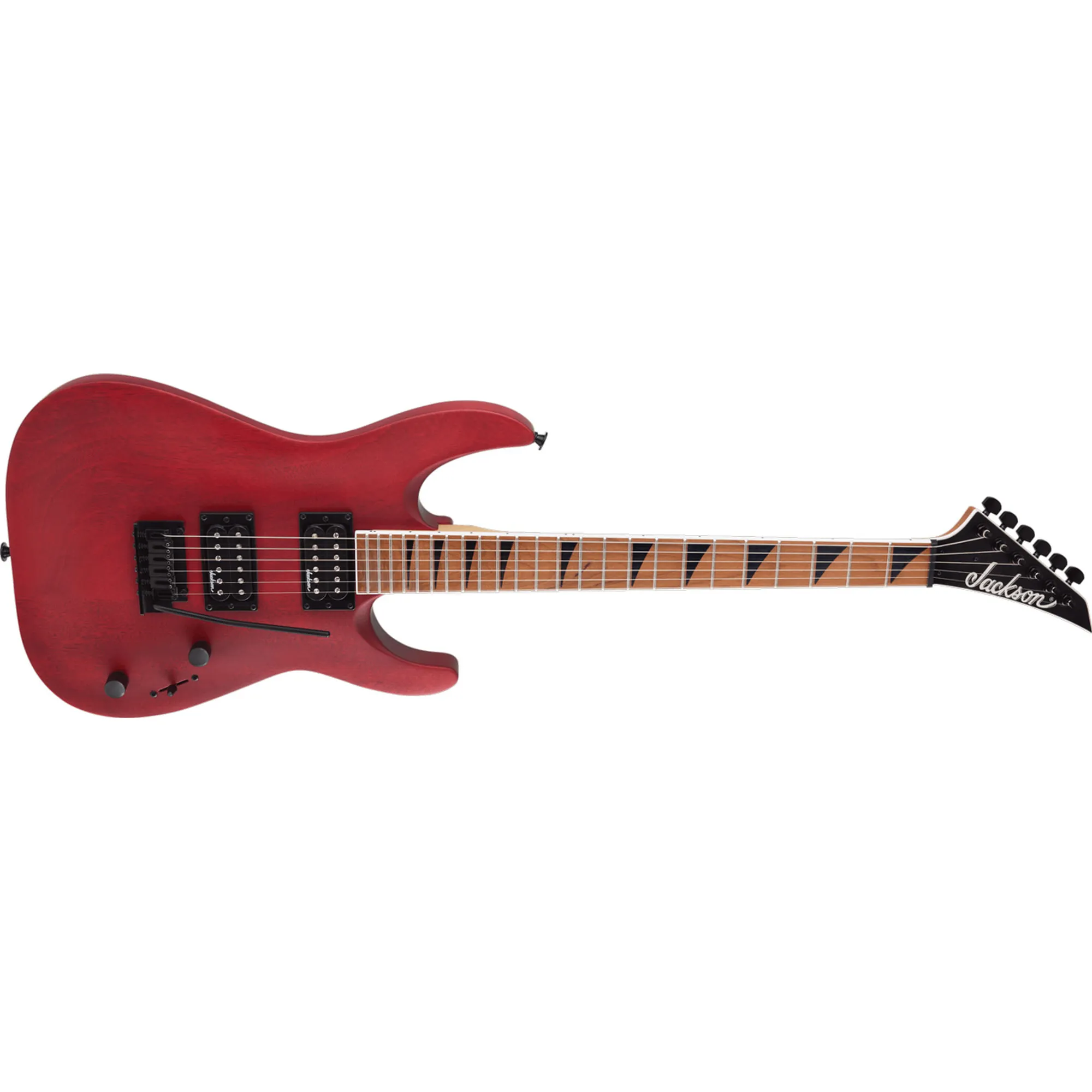 Jackson JS Series Dinky JS24 DKAM Arch Top Red Stain