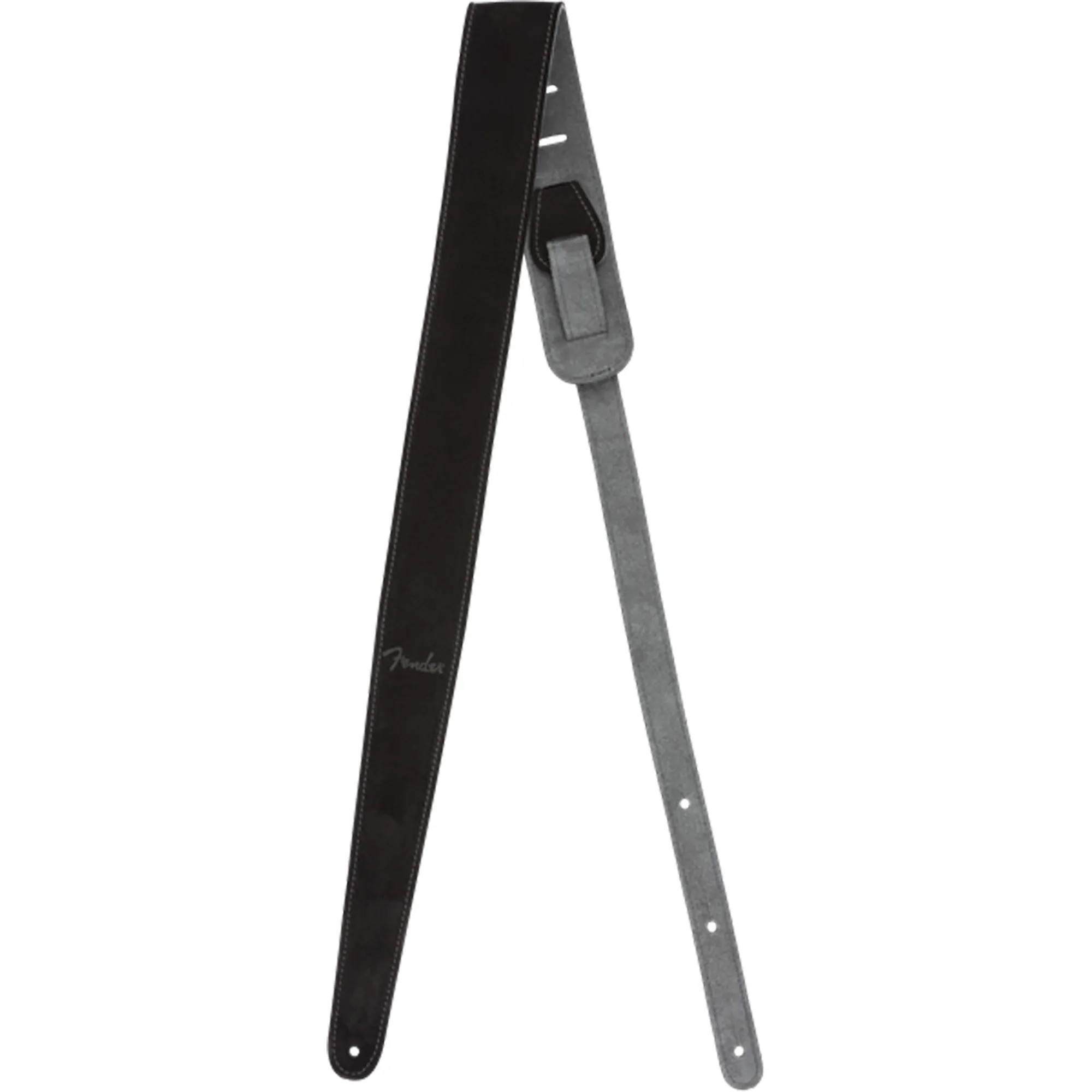 Fender Reversible Suede Strap BLK/GRY