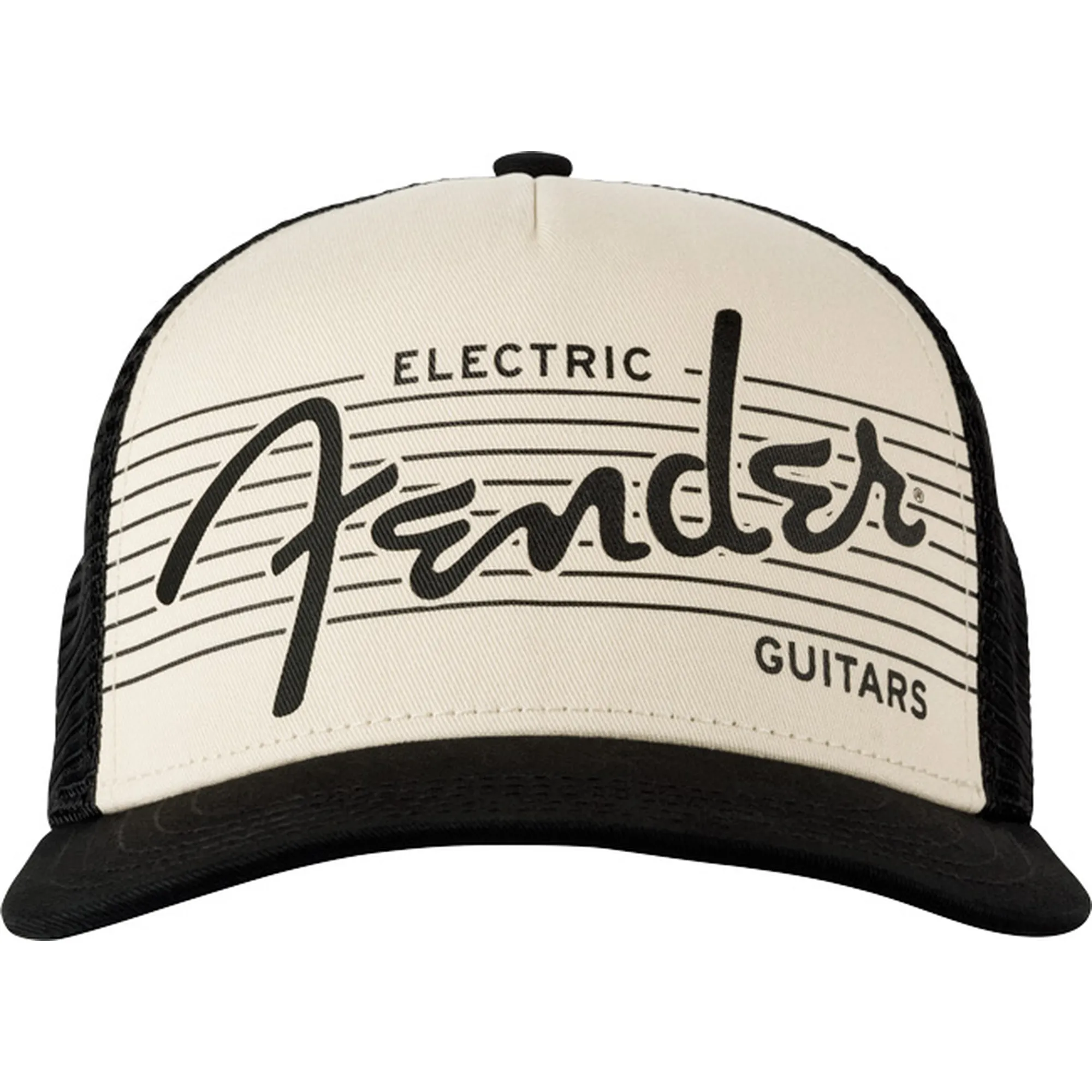 Fender Electric Guitar Hat BLK/CREAM