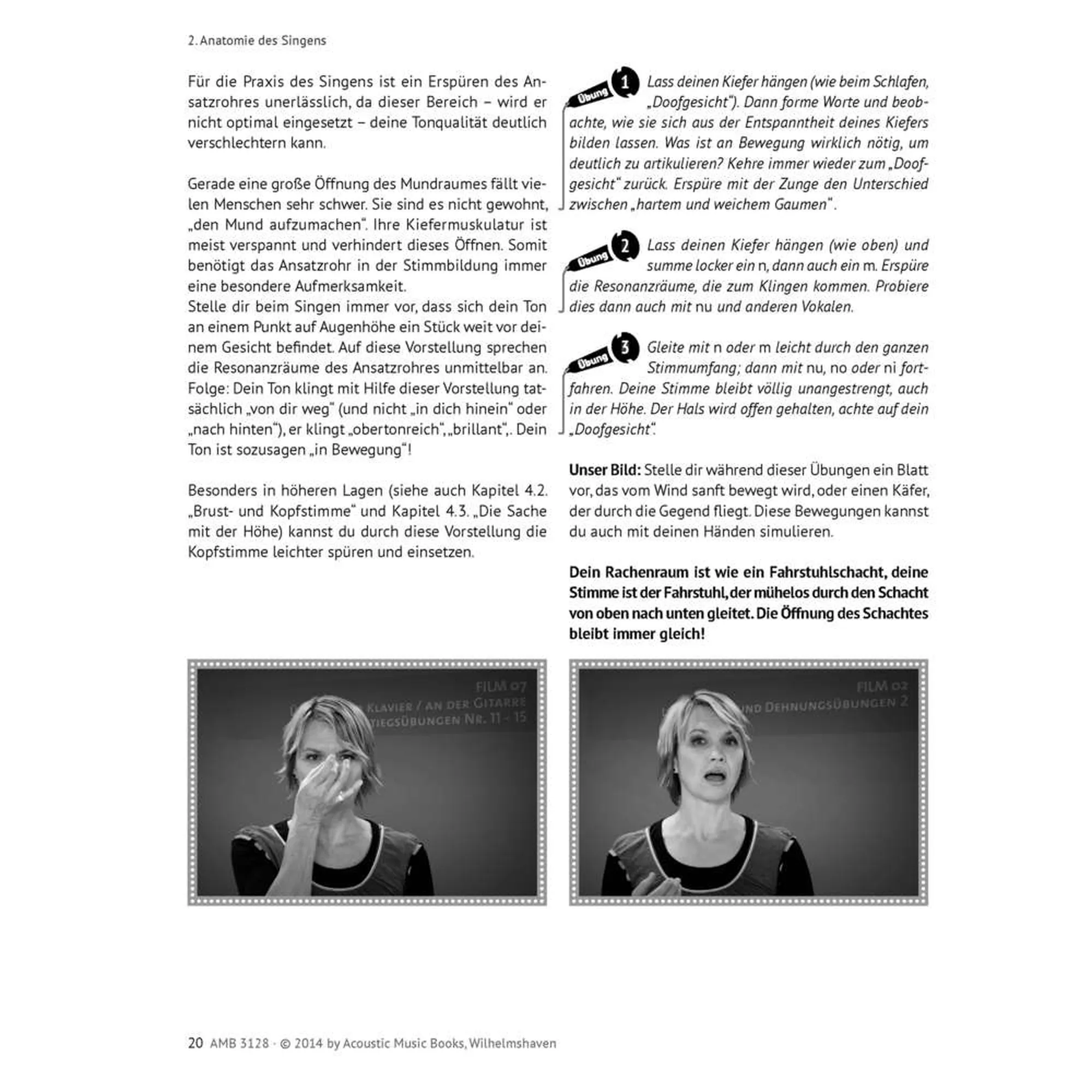 Bilder des Singens